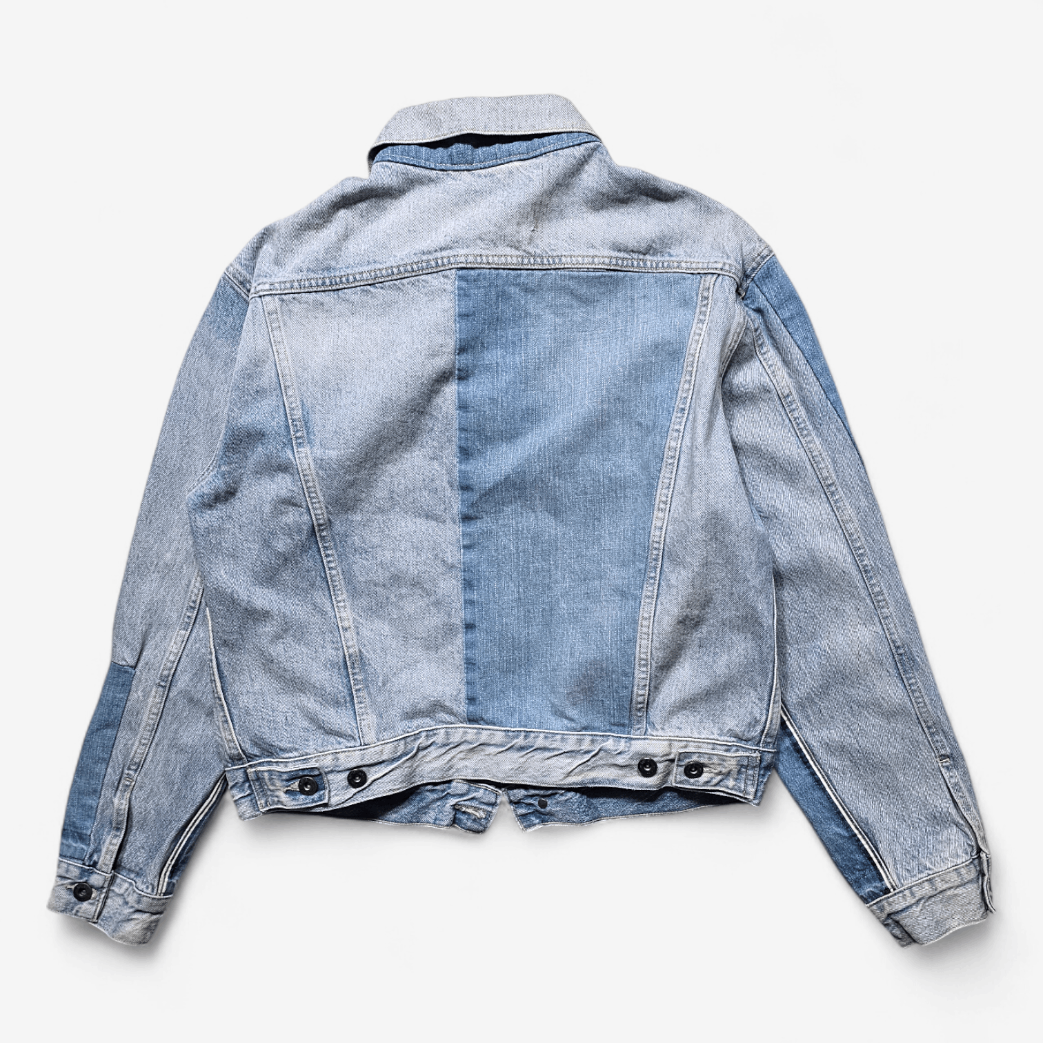 Levi's Made & Crafted Levi's Made & Crafted Selvedge Patchwork Denim Jacket Size L / US 10 / IT 46 - 6 Thumbnail