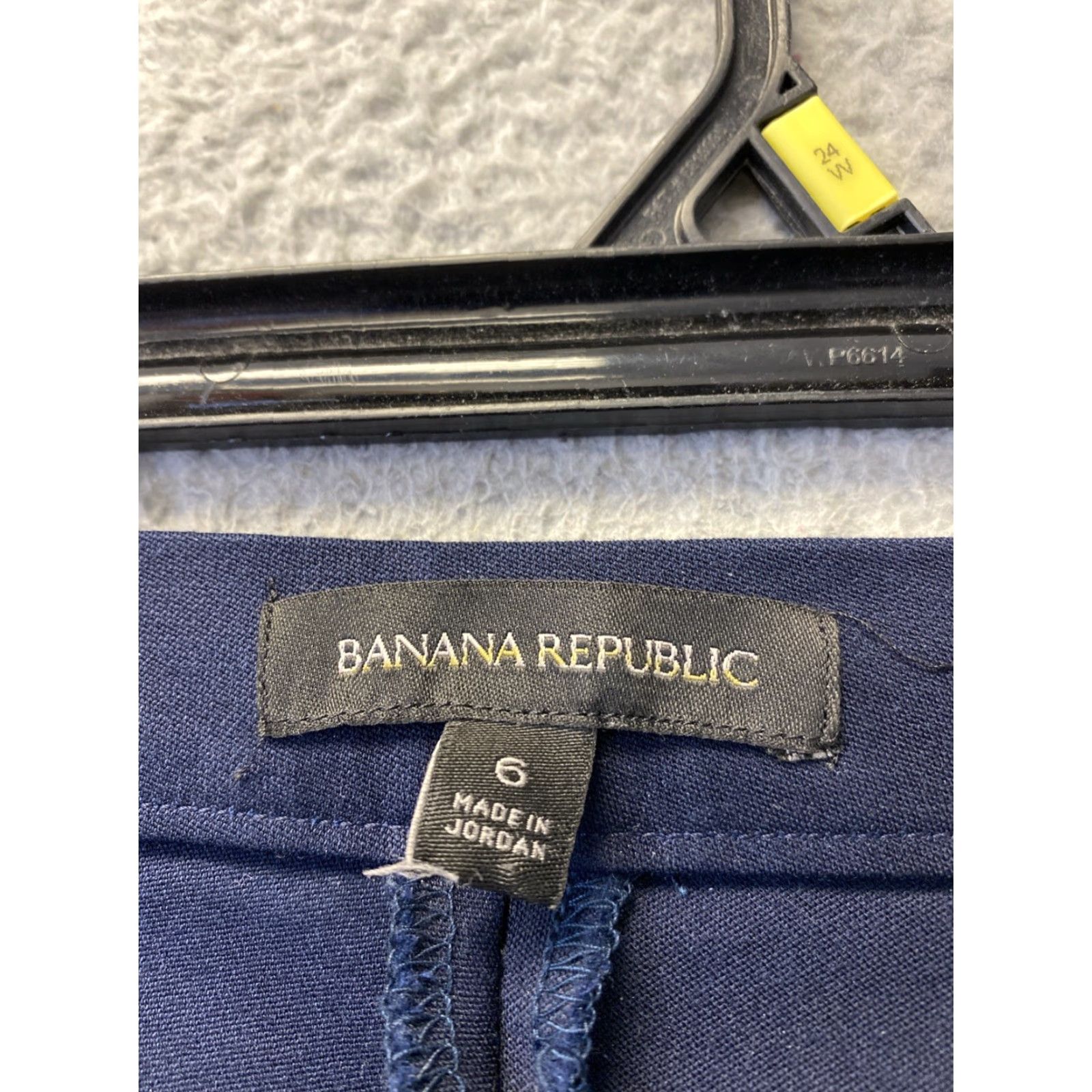 Banana Republic Banana Republic Devon Pants Women 6 Navy High Rise Office Career Dress Pants City Preppy Womens Size 28" / US 6 / IT 42 - 8 Thumbnail