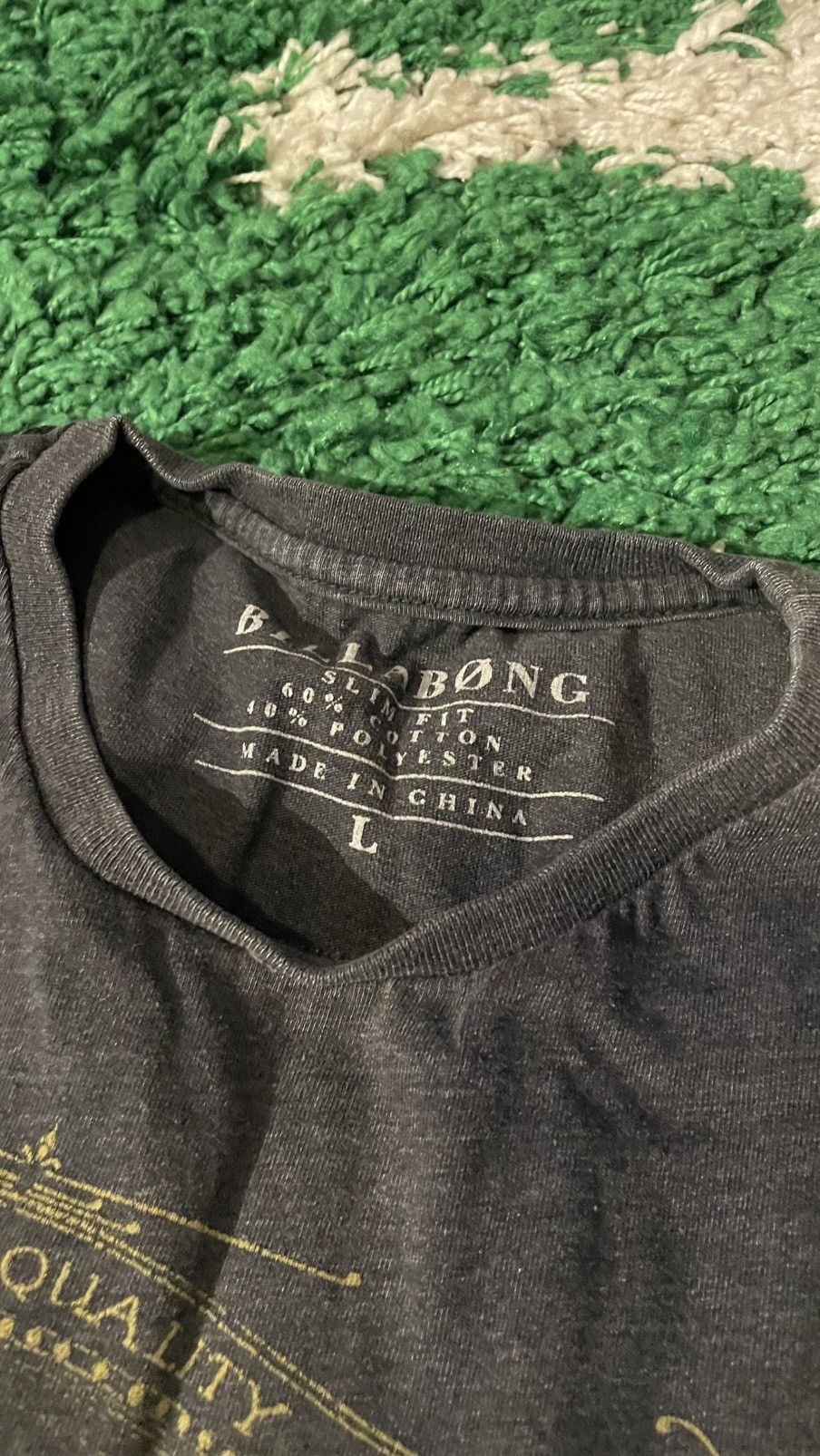 Billabong Billabong Retro T-Shirt Men’s Size L Slim Fit Soft Cotton Size US M / EU 48-50 / 2 - 4 Thumbnail