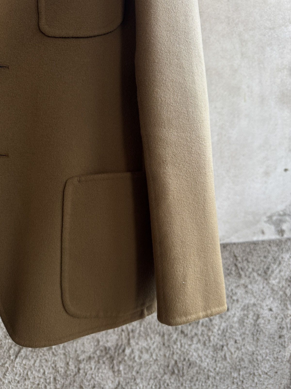 Jil Sander Jil Sander by Raf Simons double wool/cashmere blazer jacket Size 46R - 4 Thumbnail
