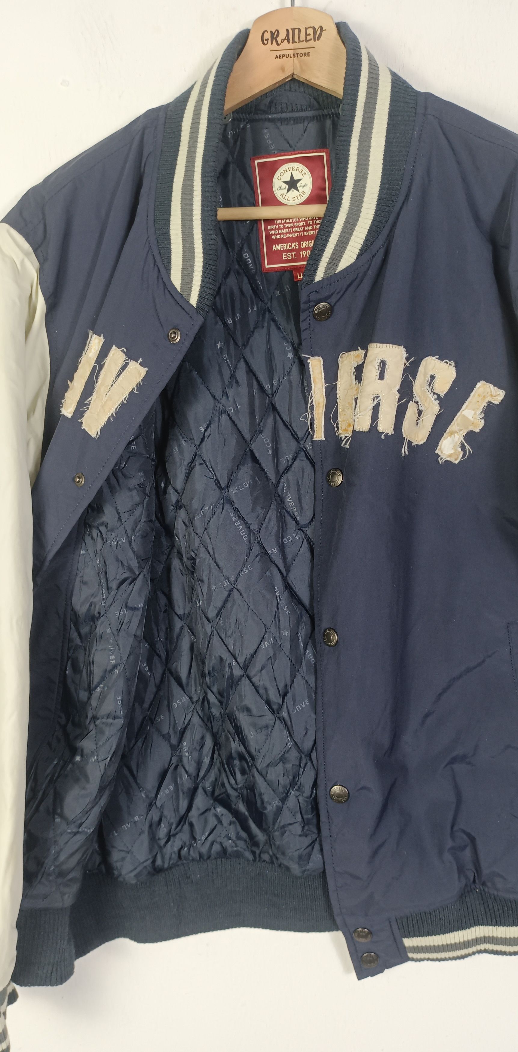 Converse × Japanese Brand × Vintage Vintage🔥 Converse All Star Jack Taylor Varsity Jacket Size US M / EU 48-50 / 2 - 8 Thumbnail