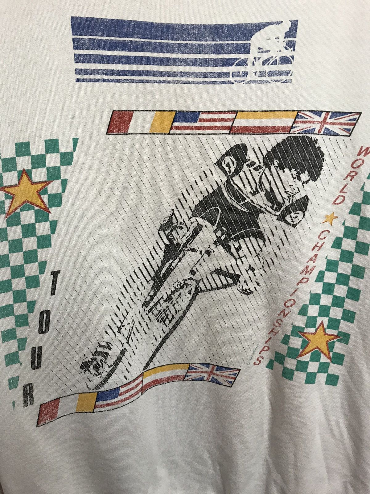 USA Olympics × Vintage 1988 Tour de France Cycling World Championships sweatshirt Size US XL / EU 56 / 4 - 3 Thumbnail