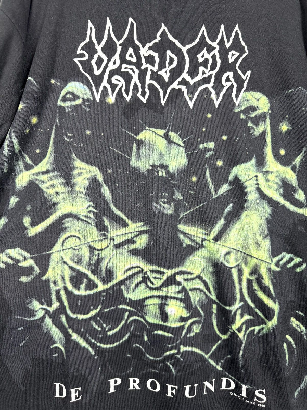 Vintage Vader De Profundis 1995 Official Longsleeve Size US XL / EU 56 / 4 - 2 Thumbnail