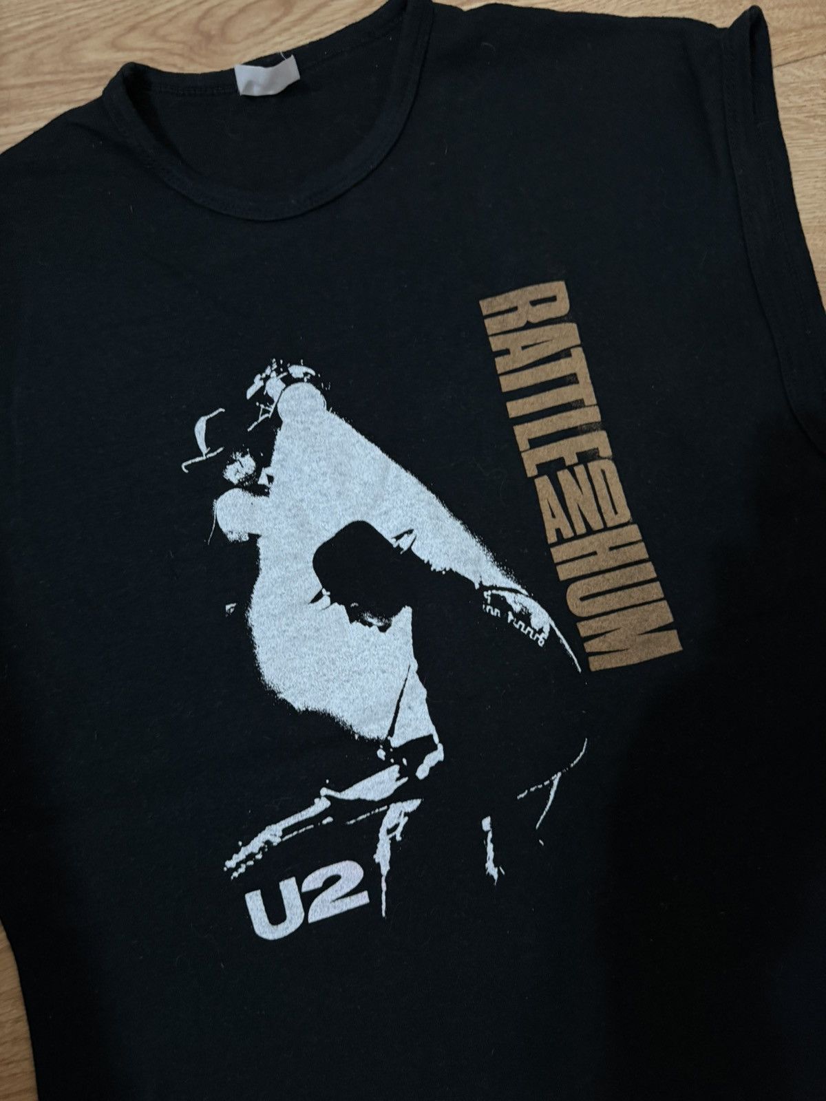 Band Tees Vintage RARE 80’s U2 Rattle And Hum Vintage T Shirt Size US M / EU 48-50 / 2 - 2 Thumbnail