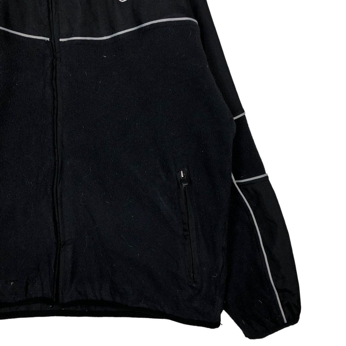 Nike 🔥VINTAGE NIKE RAIDERS NFL ZIPPER JACKET BIG LOGO Size US L / EU 52-54 / 3 - 5 Thumbnail