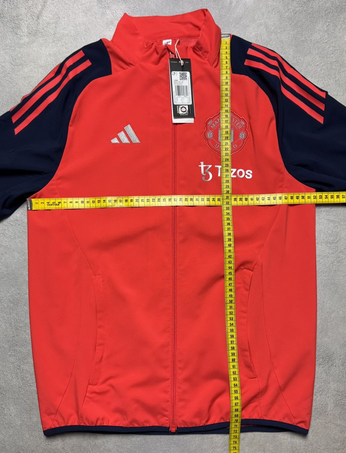 Adidas Manchester United 2024 2025 Football Track Jacket Adidas Size US S / EU 44-46 / 1 - 15 Thumbnail