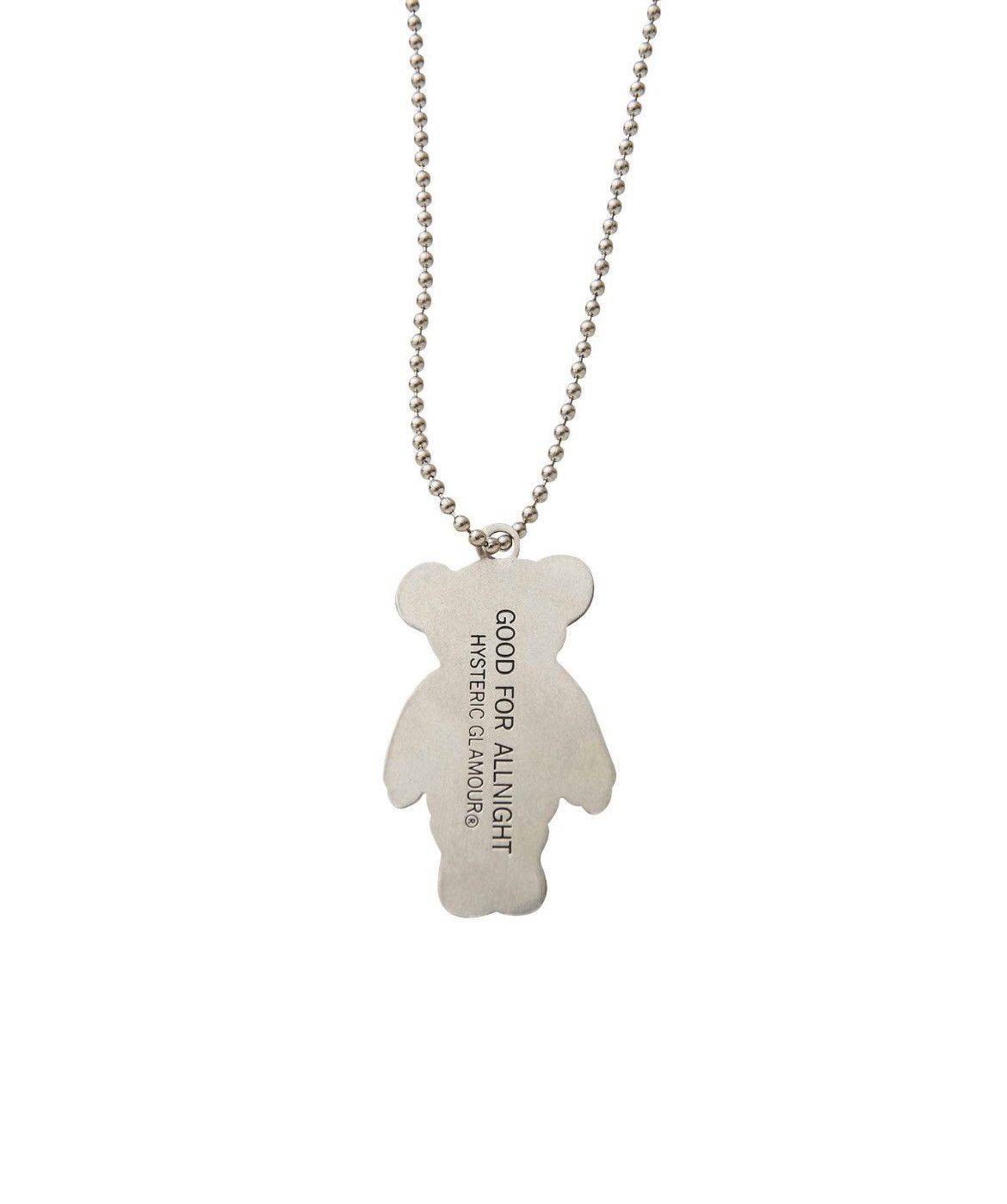 Hysteric Glamour HYSTERIC TEDDY ball chain necklace Size ONE SIZE - 2 Thumbnail