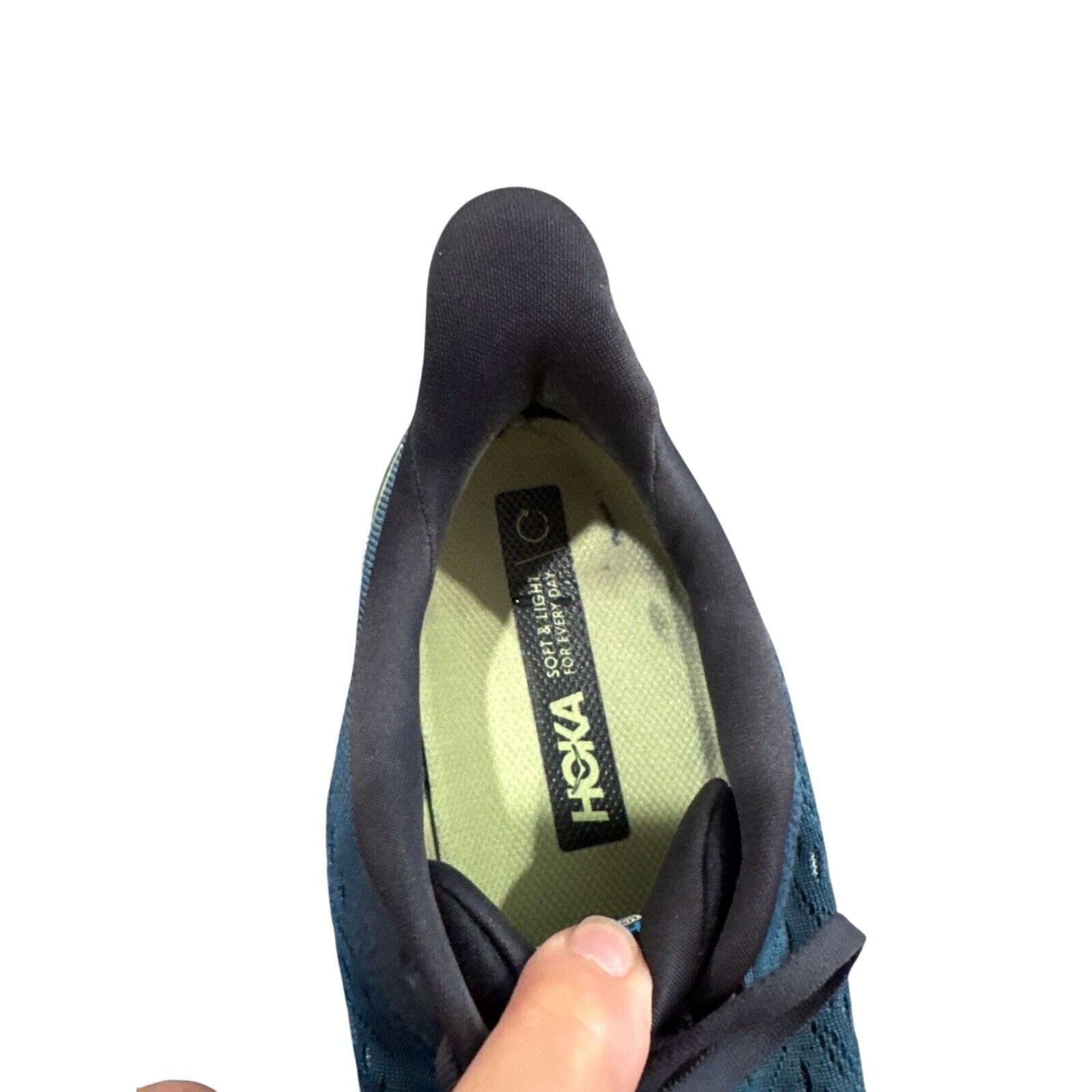Hoka Hoka Clifton 8 Mens Blue Running Sneakers Shoes 10D SKU 8121 Size US 10 / EU 43 - 10 Thumbnail