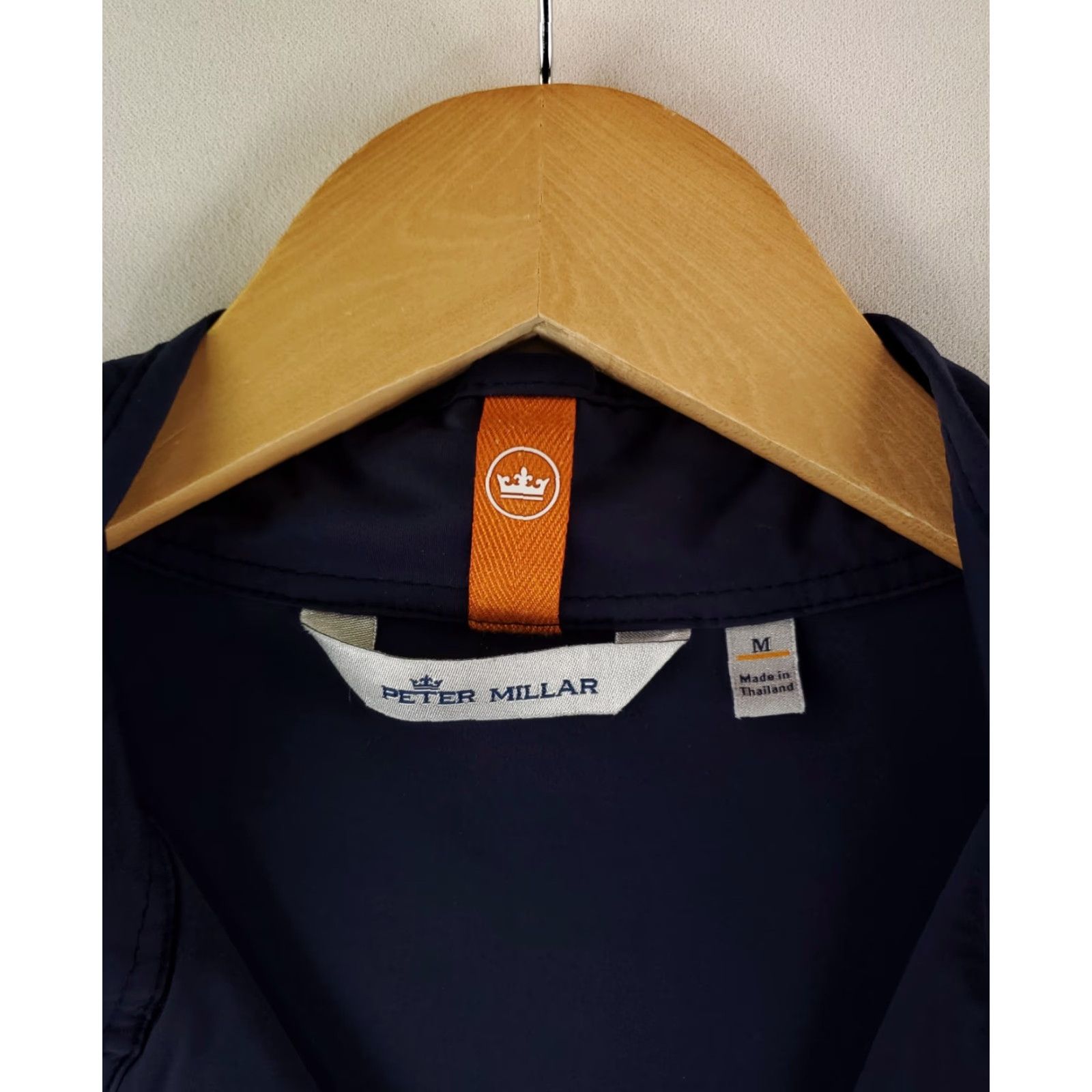 Peter Millar Peter Millar 1/4 Zip Hyperlite Weld Pullover Blue Pocket Mens M Shirt Size US M / EU 48-50 / 2 - 4 Thumbnail