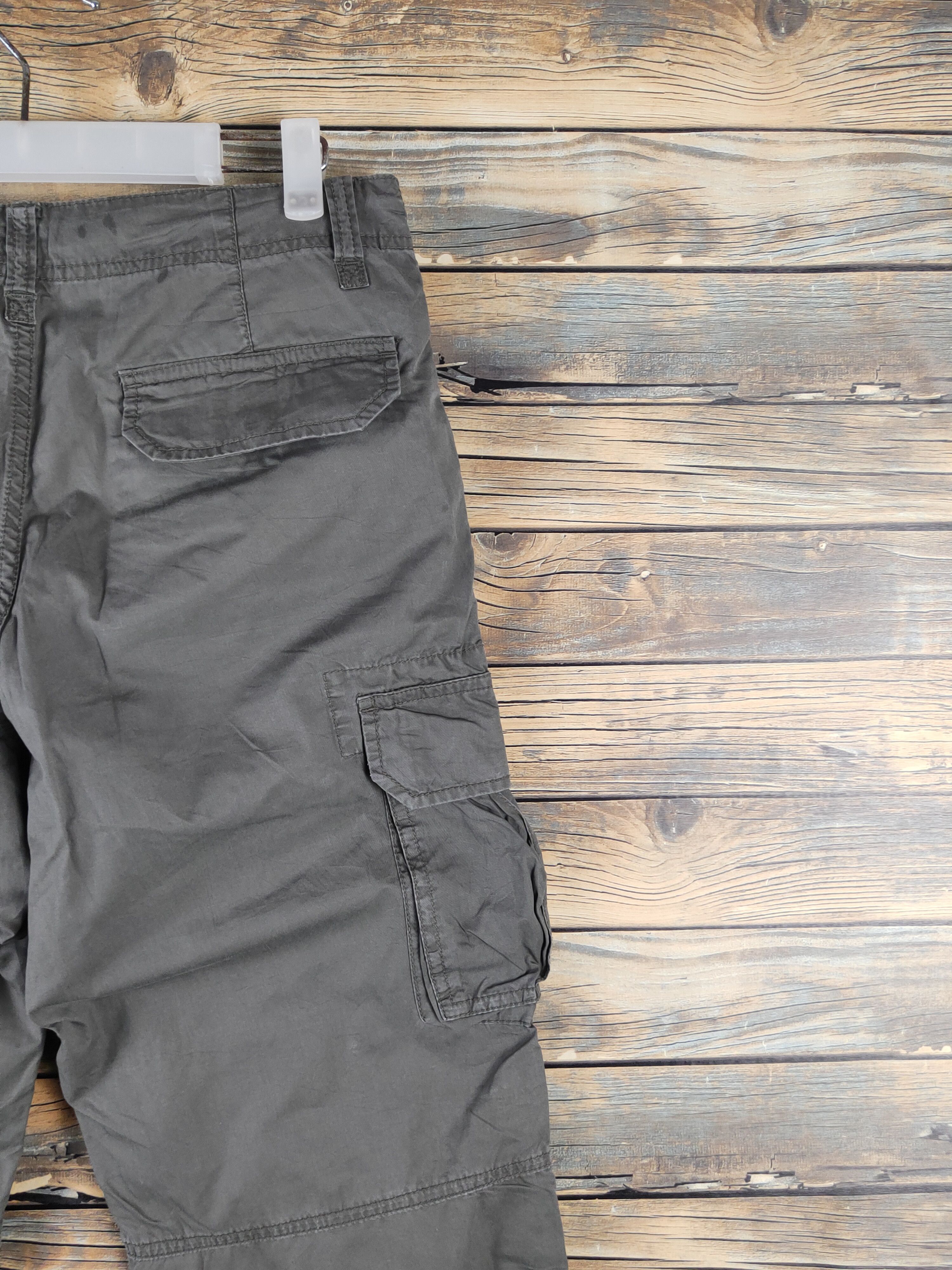 Japanese Brand DL Green Multipocket utility Tactical Cargo Pants #493 Size US 30 / EU 46 - 10 Thumbnail