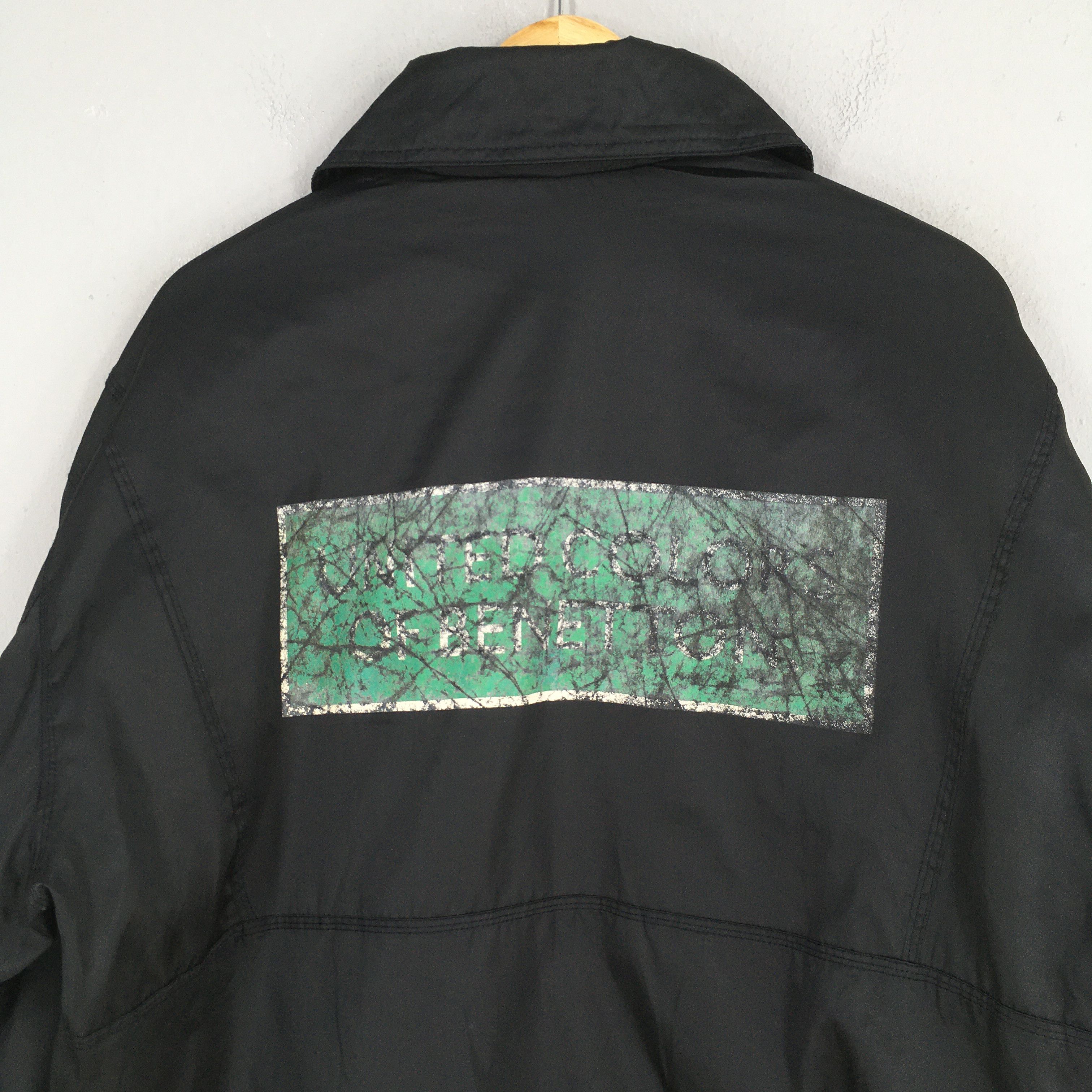Benetton Vintage Benetton Formula 1 Black Button Jacket Large Size US L / EU 52-54 / 3 - 9 Thumbnail