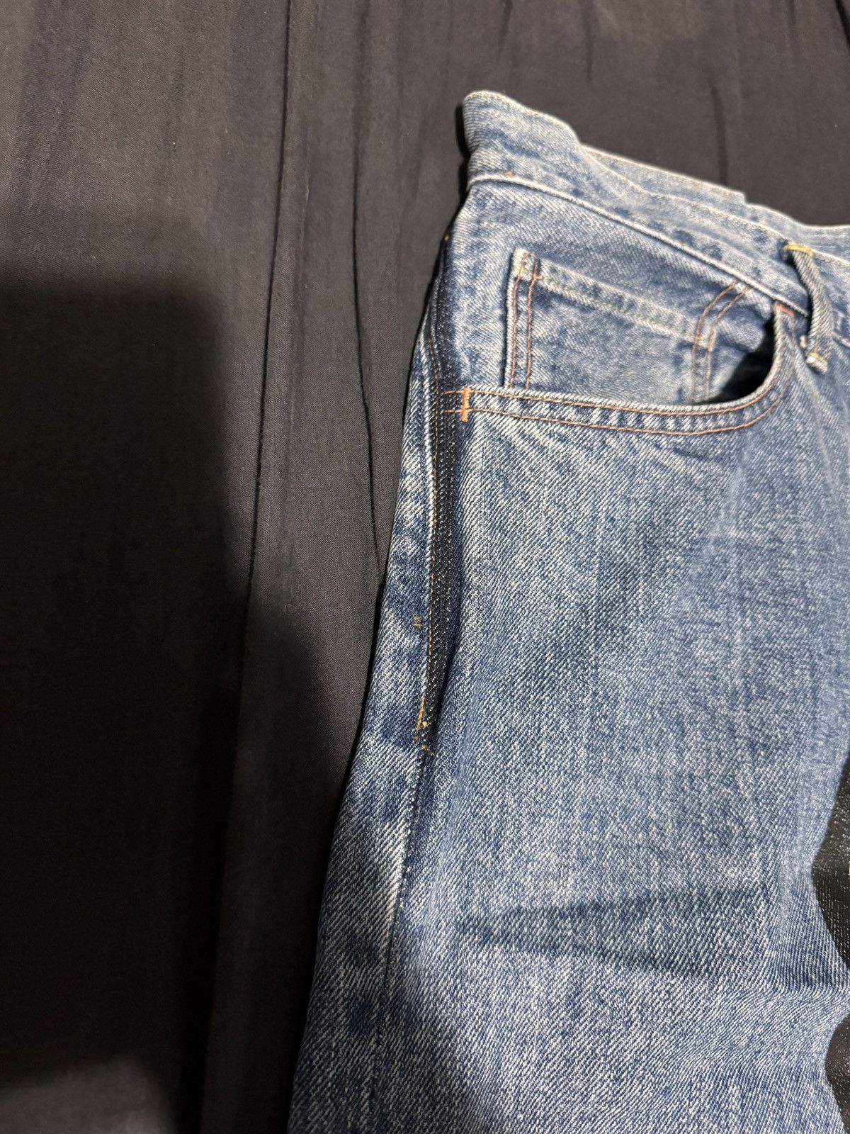 Bape Shark Washed Wide Denim Pants Size US 36 / EU 52 - 3 Thumbnail