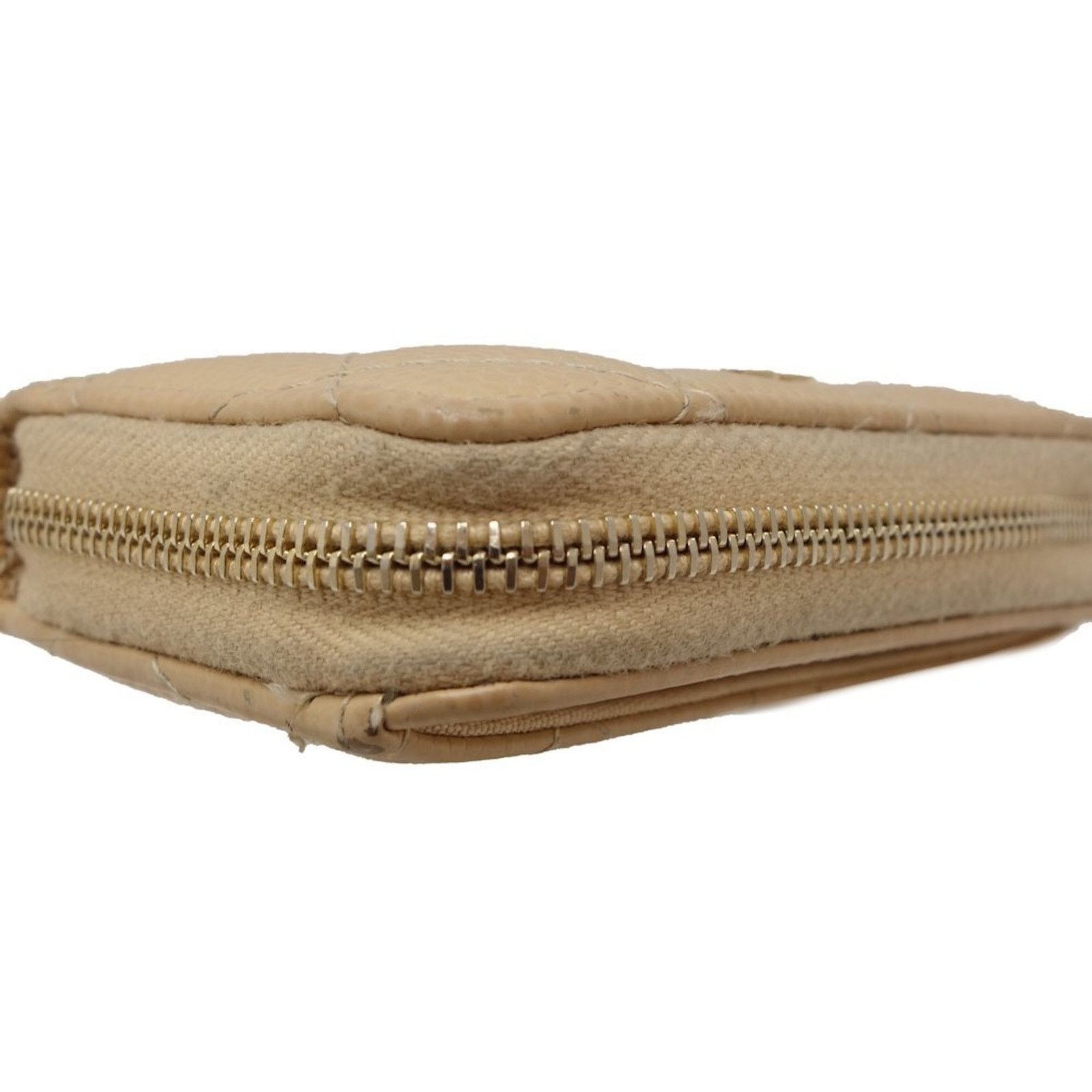 Chanel Brown Leather Wallet