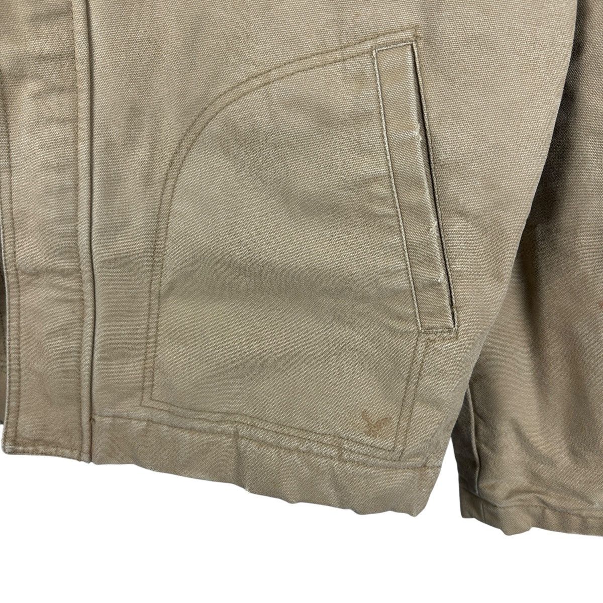 American Eagle Outfitters Mens Y2K American Eagle Detroit Style Sherpa Jacket Size US M / EU 48-50 / 2 - 5 Thumbnail
