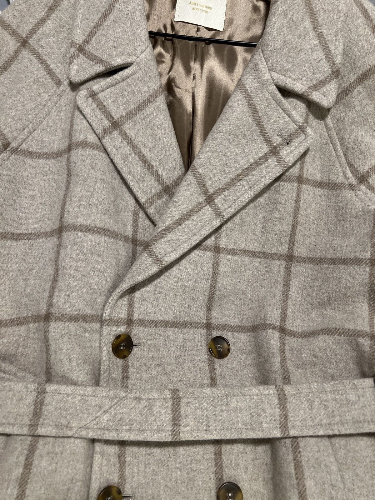 Aime Leon Dore Aime Leon Dore Double-Breasted Windowpane Topcoat size Large Size US L / EU 52-54 / 3 - 4 Thumbnail