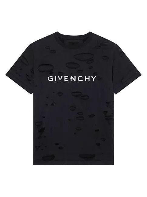 image of Givenchy O1Srvl11E0424 T-Shirt In Black, Men's (Size Large)