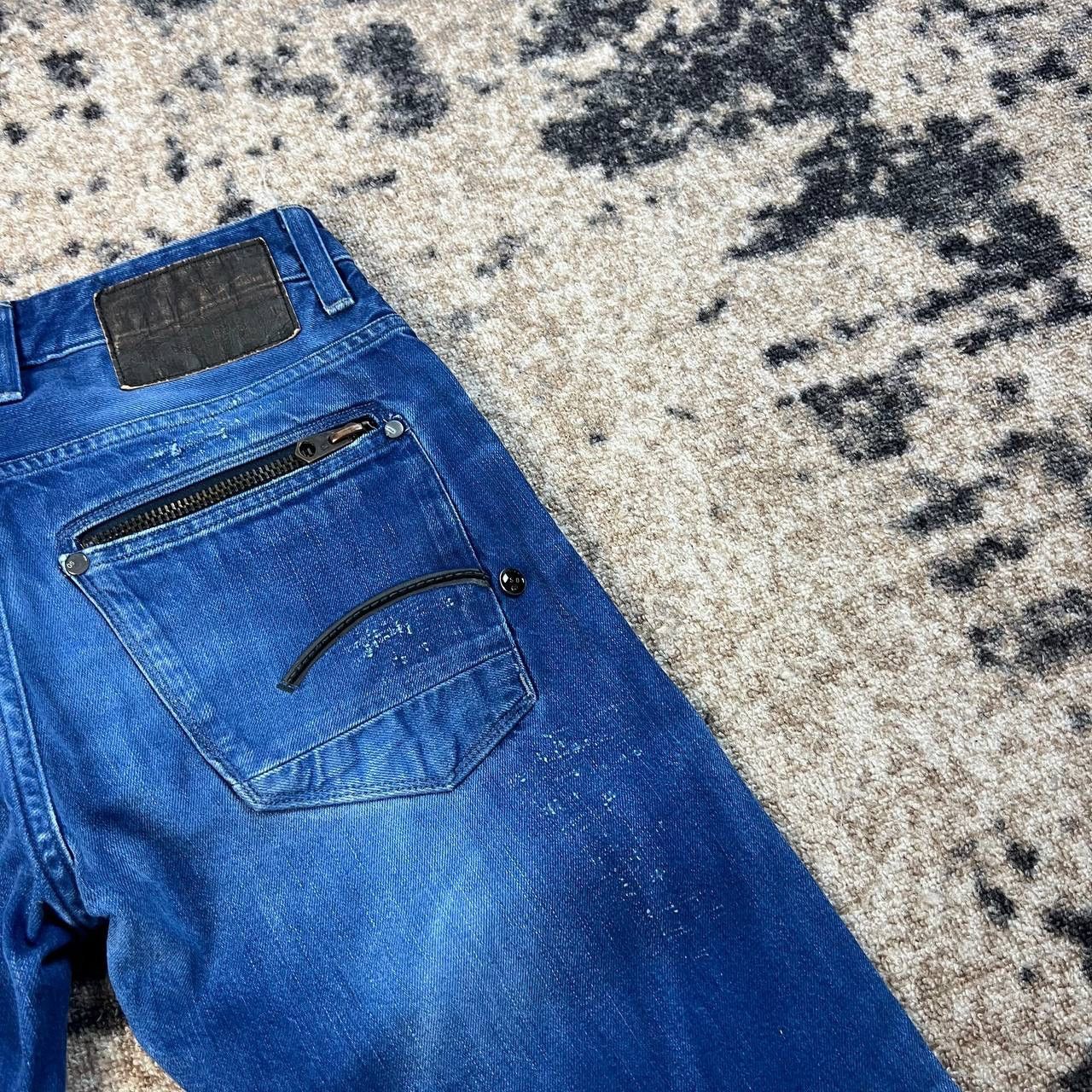 G-Star G-Star Raw Vintage Distressed Style Blue Denim Jeans Size US 30 / EU 46 - 6 Thumbnail