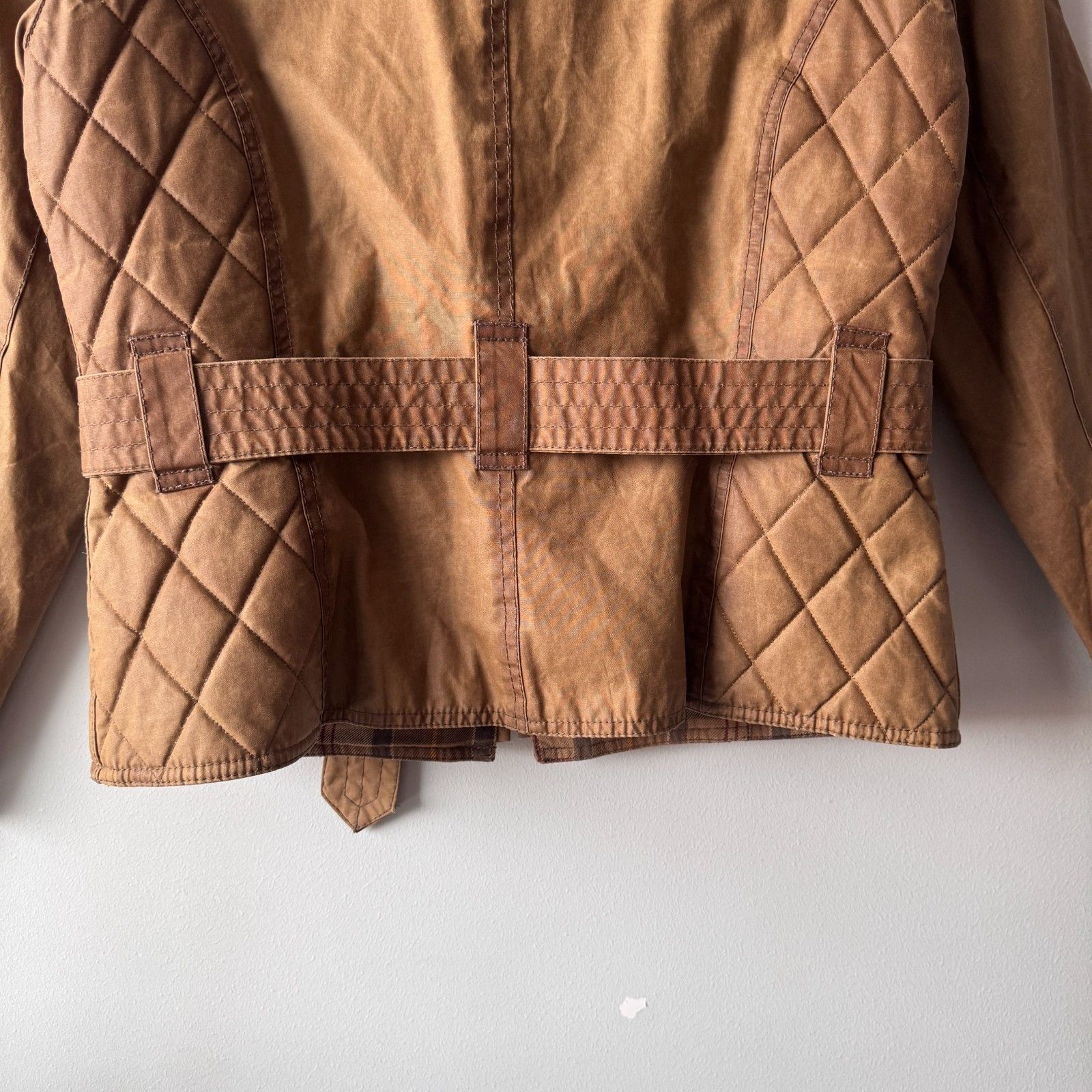 Barbour Barbour International Tartan Wax Biker Jacket Vintage Size M / US 6-8 / IT 42-44 - 20 Thumbnail