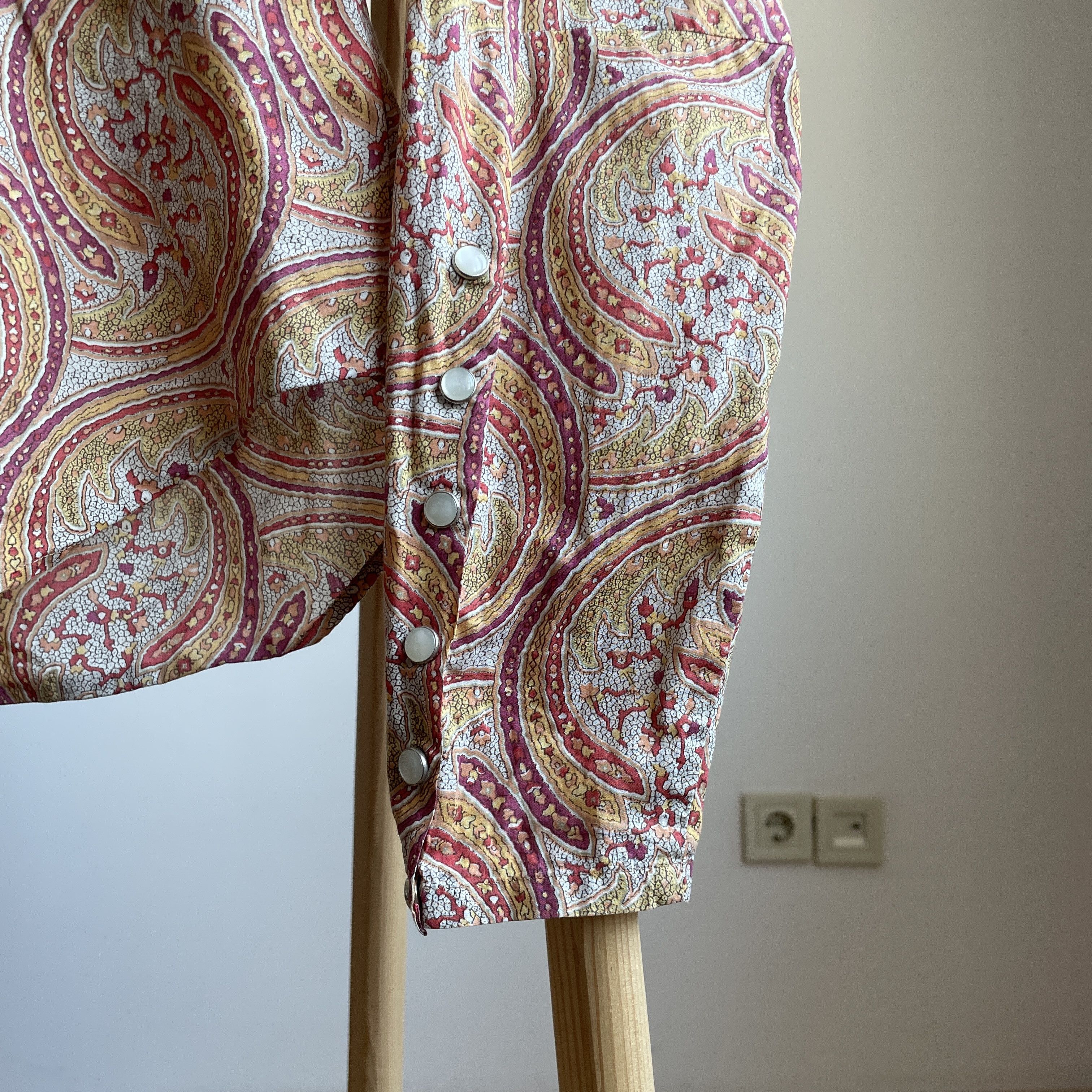 Acne Studios Acne Jeans Acne Studios Vintage Womens Boast Paisley Blouse Size L / US 10 / IT 46 - 6 Thumbnail
