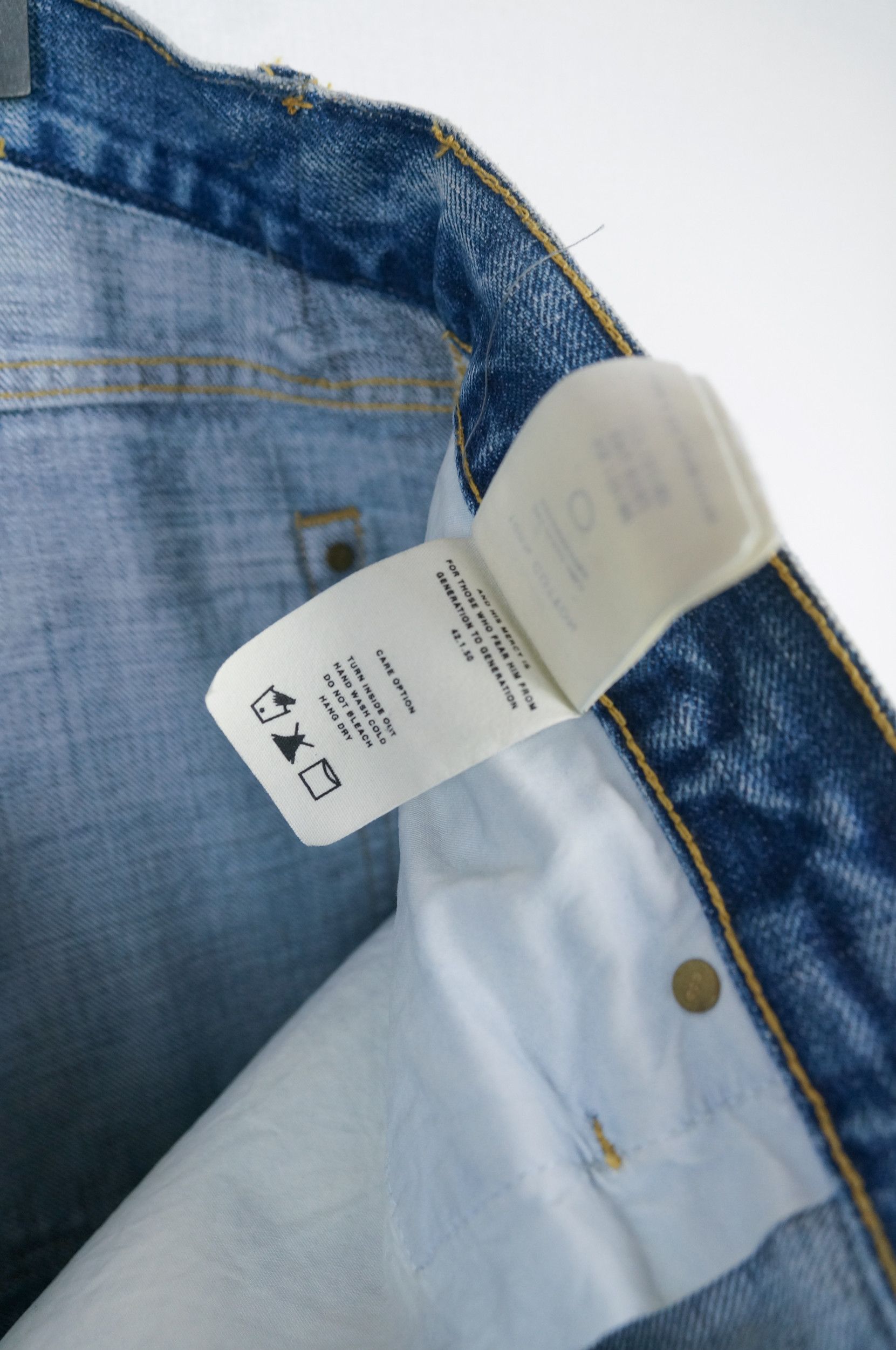 Fear of God Fear Of God thirty six denim Size US 36 / EU 52 - 9 Thumbnail