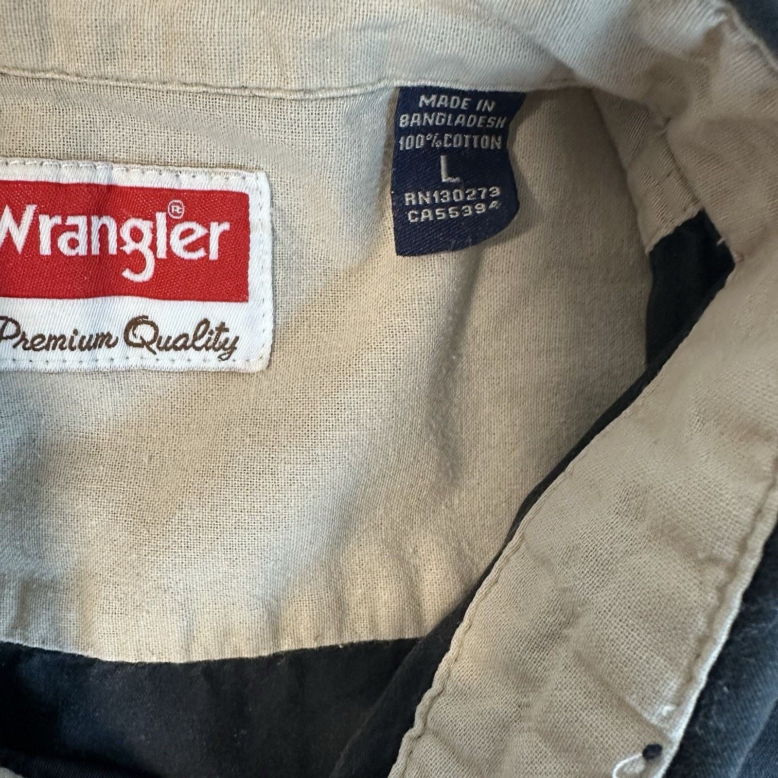 Wrangler Wrangler Premium Quality Short Sleeve Button Down Shirt Size US XL / EU 56 / 4 - 3 Thumbnail