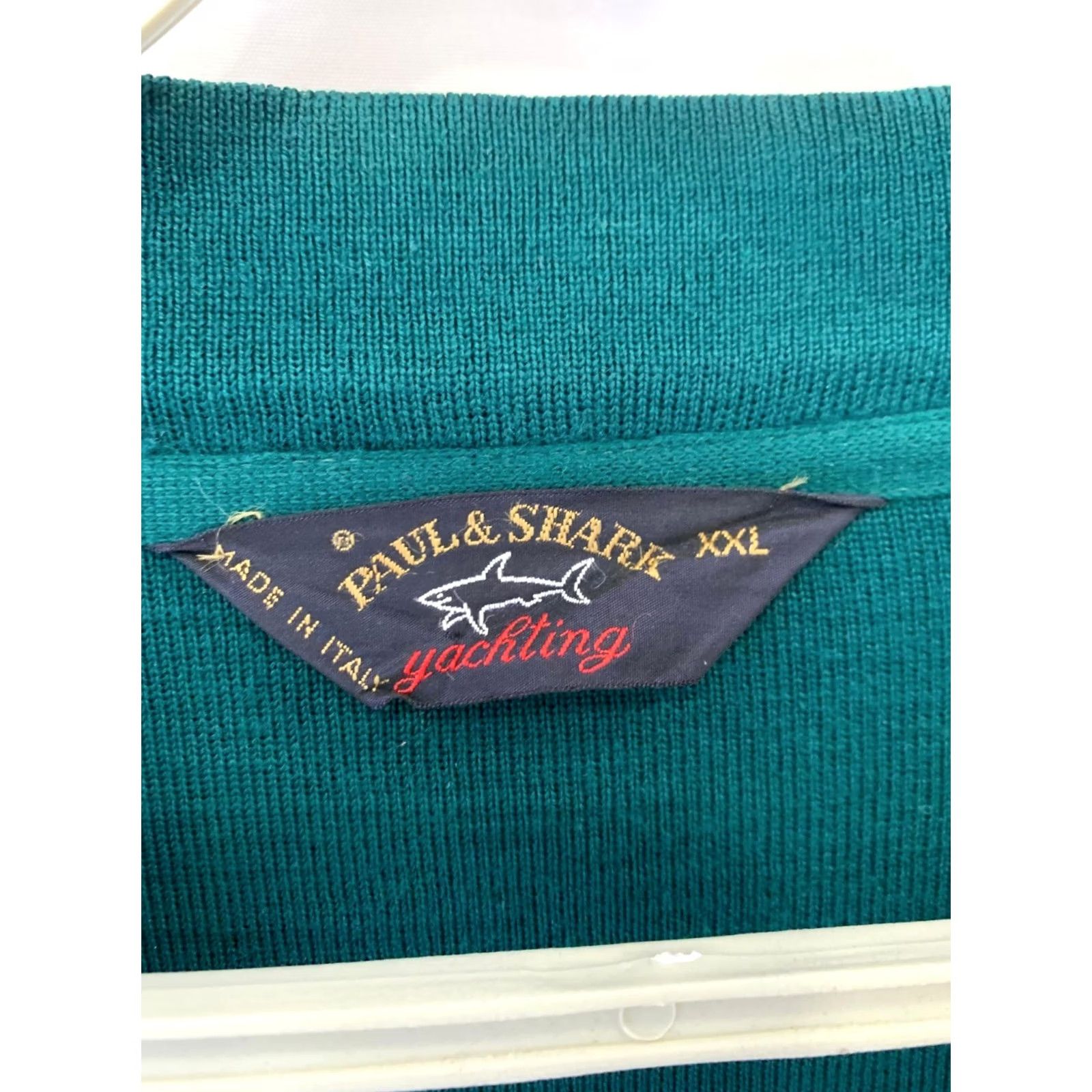 Paul & Shark Paul & Shark Yachting Cardigan Sweater XXL Green Men’s Wool Blend Made in Italy Size US XXL / EU 58 / 5 - 3 Thumbnail