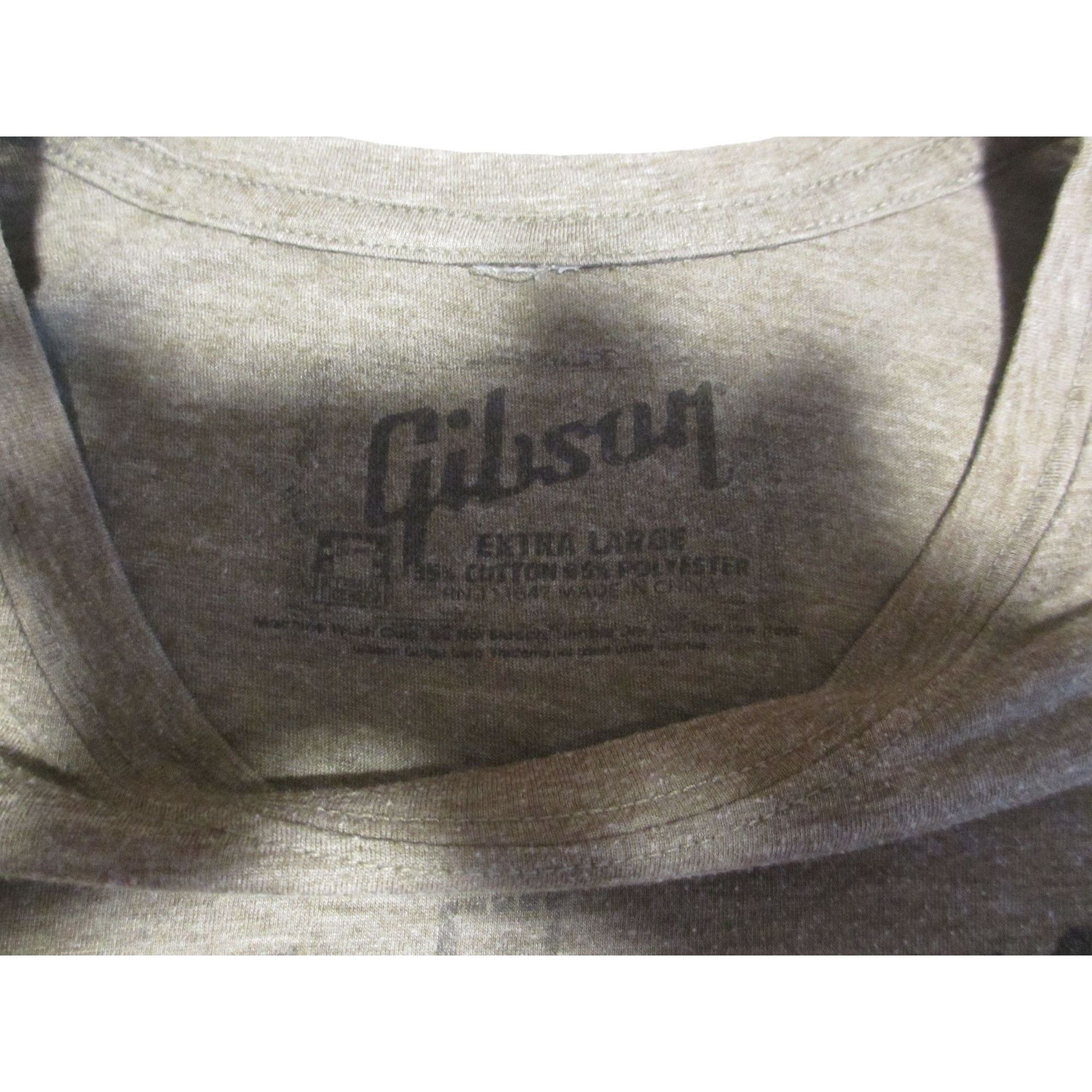 Other Gibson Heather Brown Graphic T-Shirt Extra Large 85% Cotton Size US XL / EU 56 / 4 - 4 Thumbnail