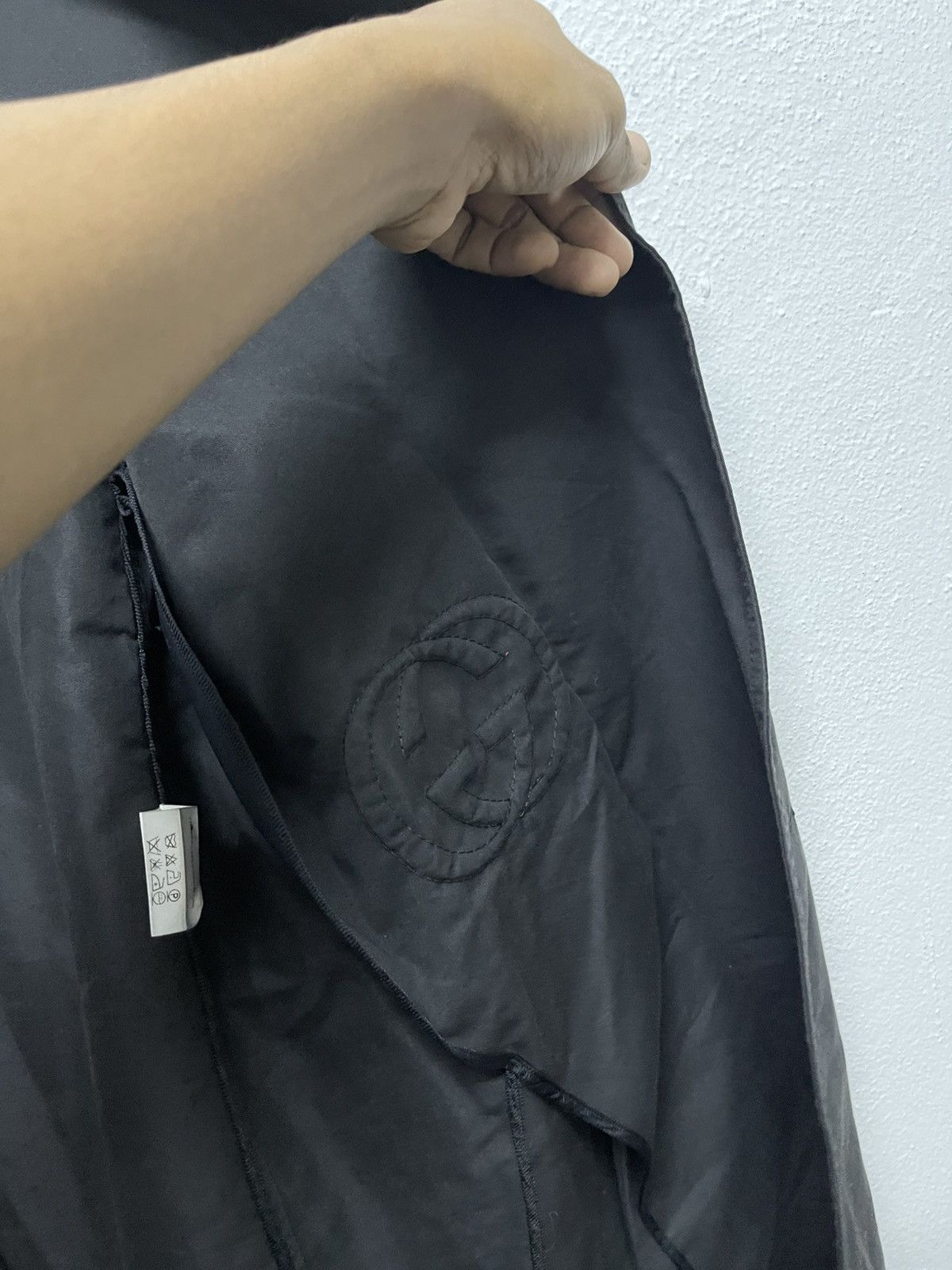 Gucci 90s GUCCI LONG TRENCH BELT LONG JACKET RARE Size US S / EU 44-46 / 1 - 21 Thumbnail