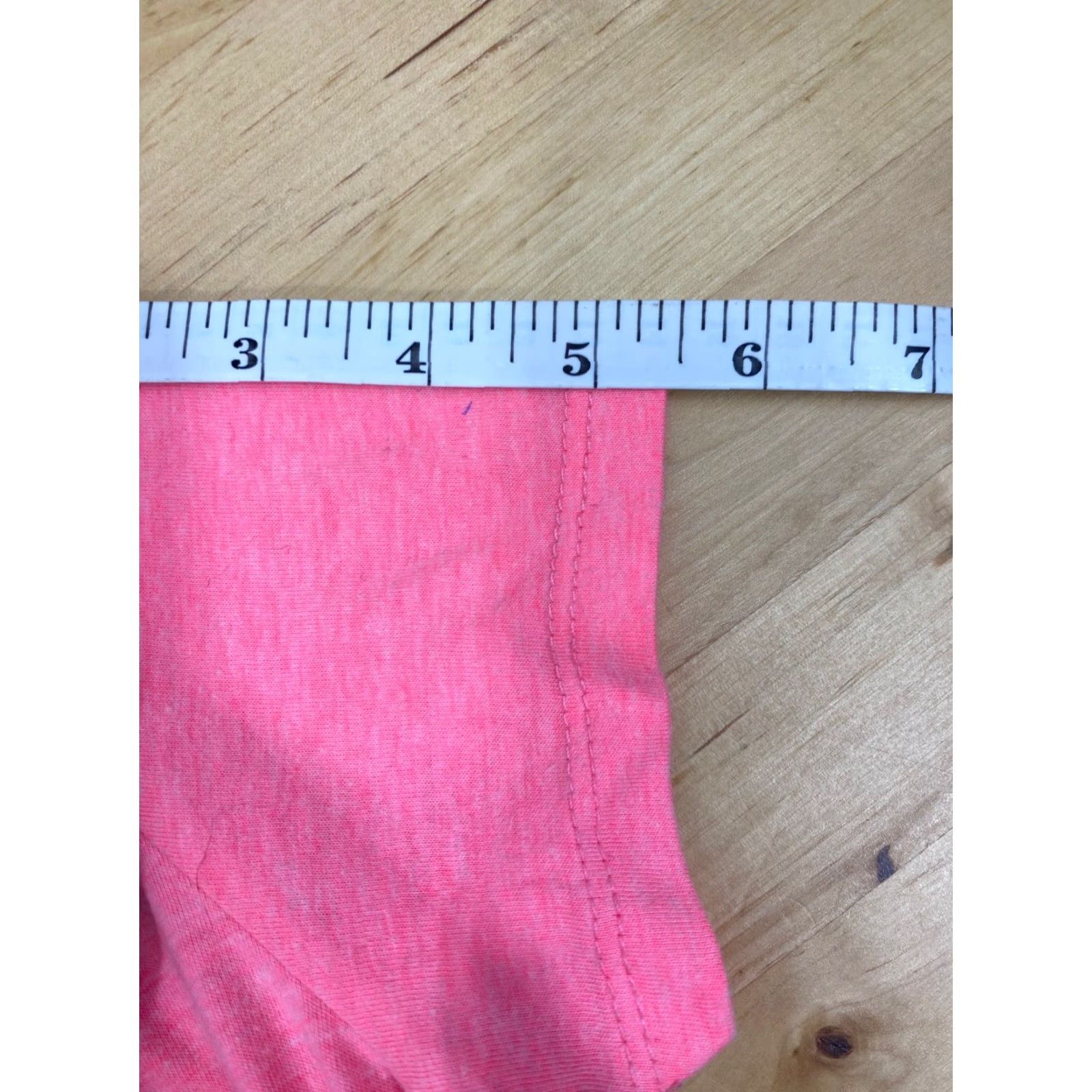 Next Level Next Level T-Shirt Peach Pink Short Sleeve Logo Crew Neck Women L Digital #1774 Size L / US 10 / IT 46 - 8 Thumbnail