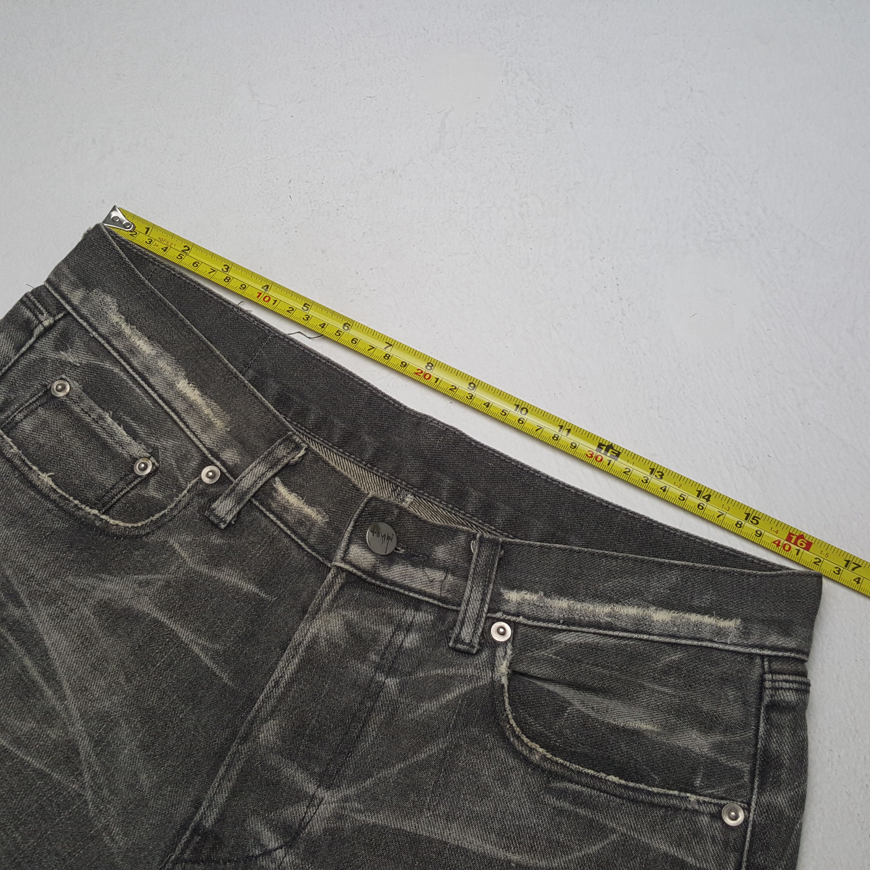 Ksubi Vintage Ksubi Fashion Designer Brand Distressed Jeans RR12 Size US 33 - 7 Thumbnail