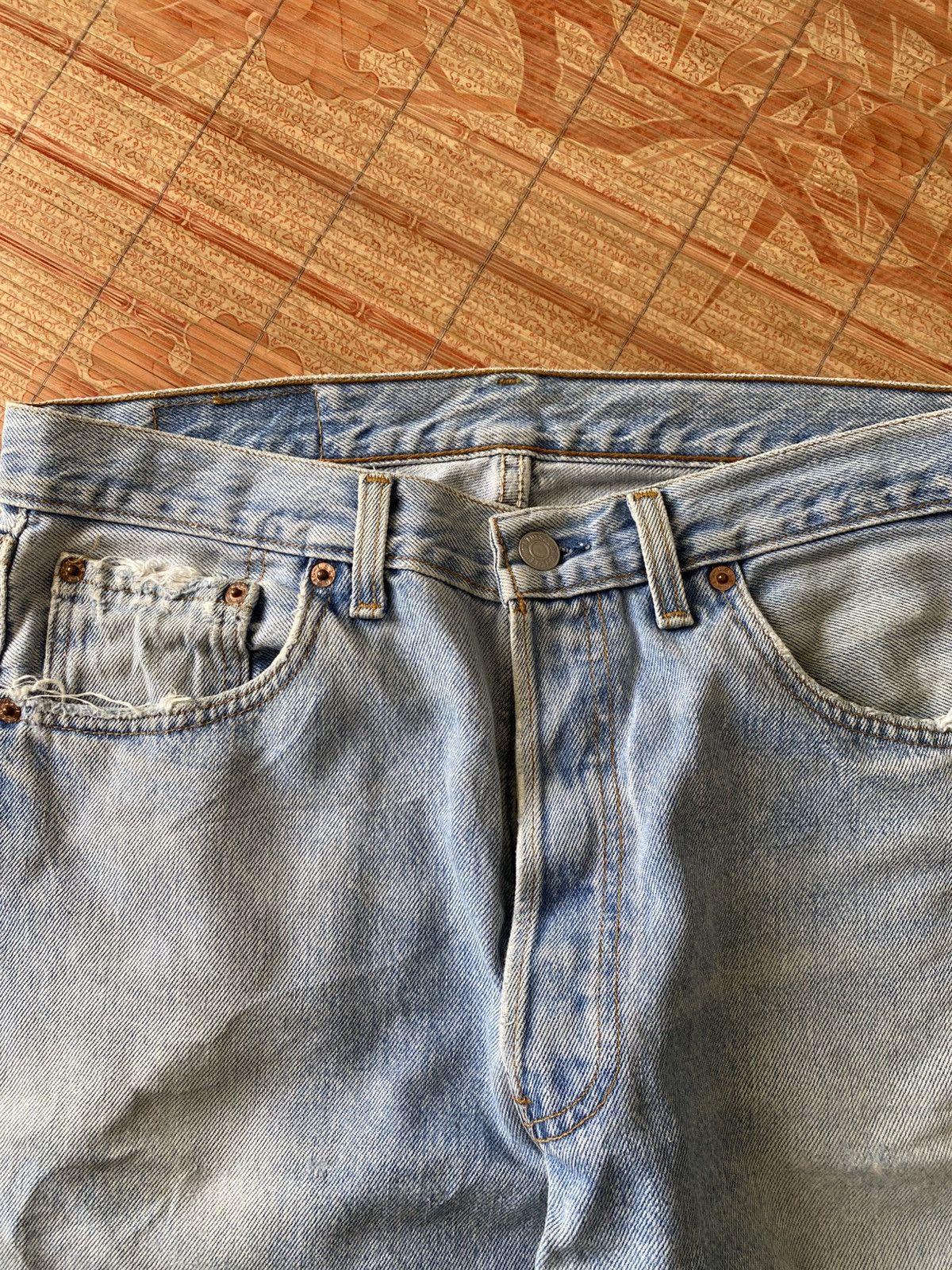 Levi's Vintage 90s Levis 501 Denim Size US 33 - 4 Thumbnail