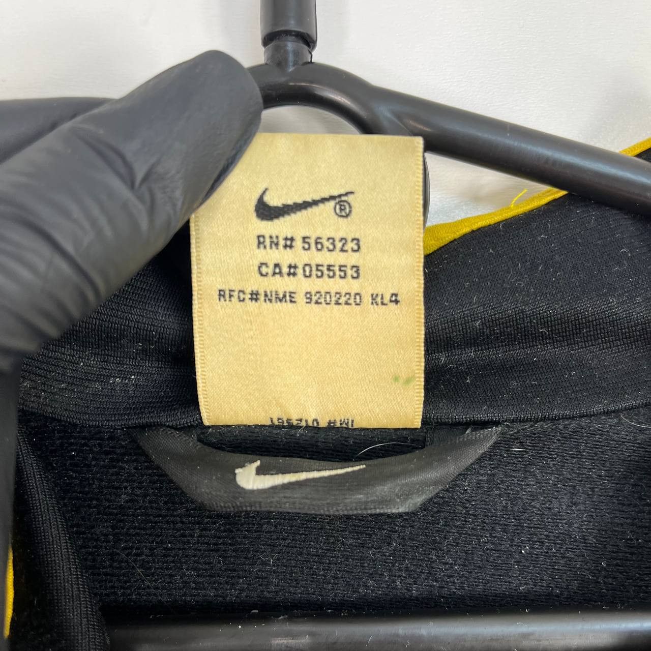 Nike Nike Vintage Track Jacket Full Zip Yellow Logo Mens Size M Size US M / EU 48-50 / 2 - 4 Thumbnail
