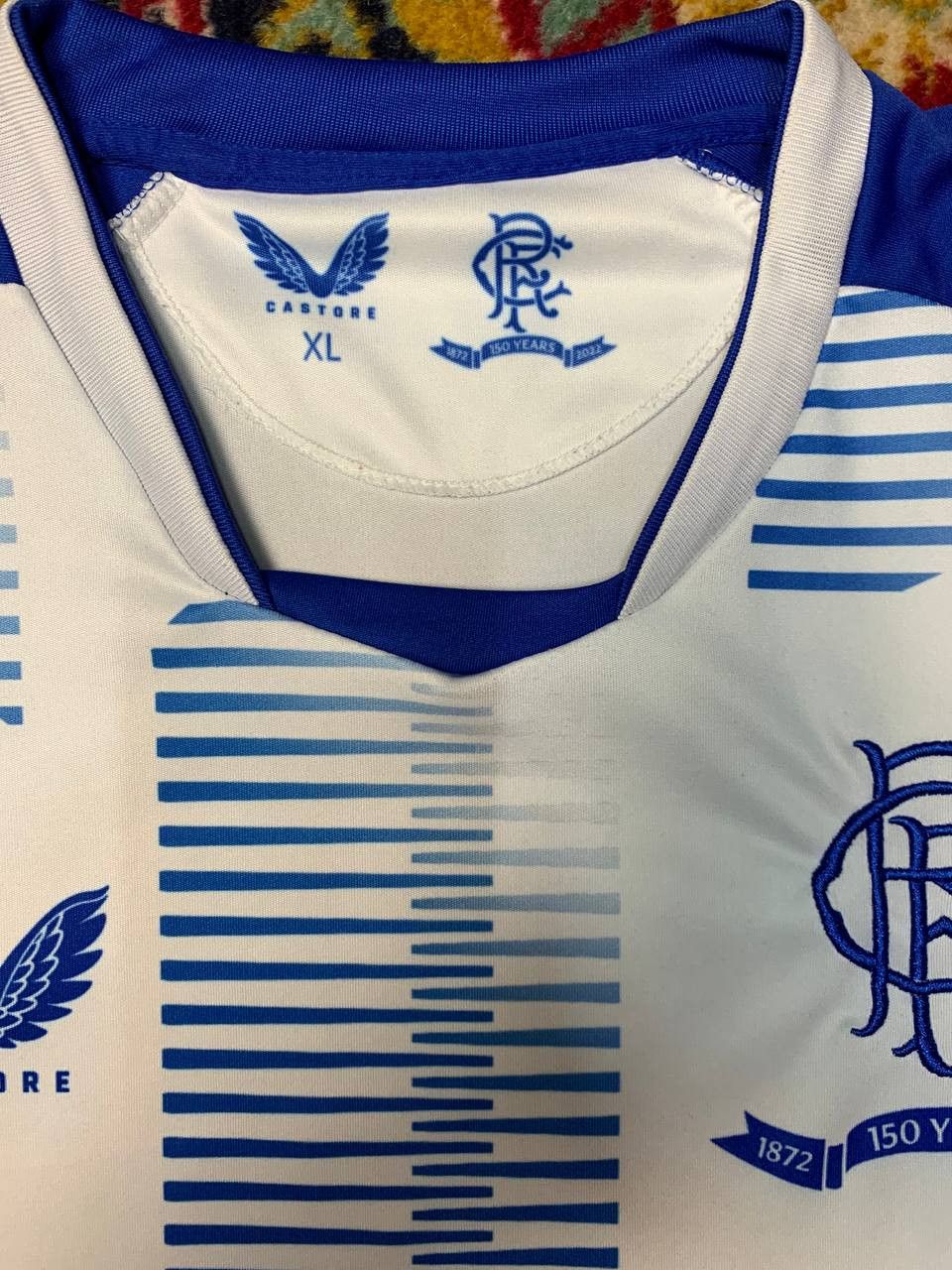 Vintage Castore Glasgow Rangers Training 150 Years Anniversary Sz XL Size US XL / EU 56 / 4 - 3 Thumbnail