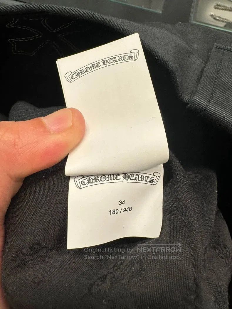 Chrome Hearts Chrome Hearts Blue White Cargo Pants. Size US 34 / EU 50 - 7 Thumbnail