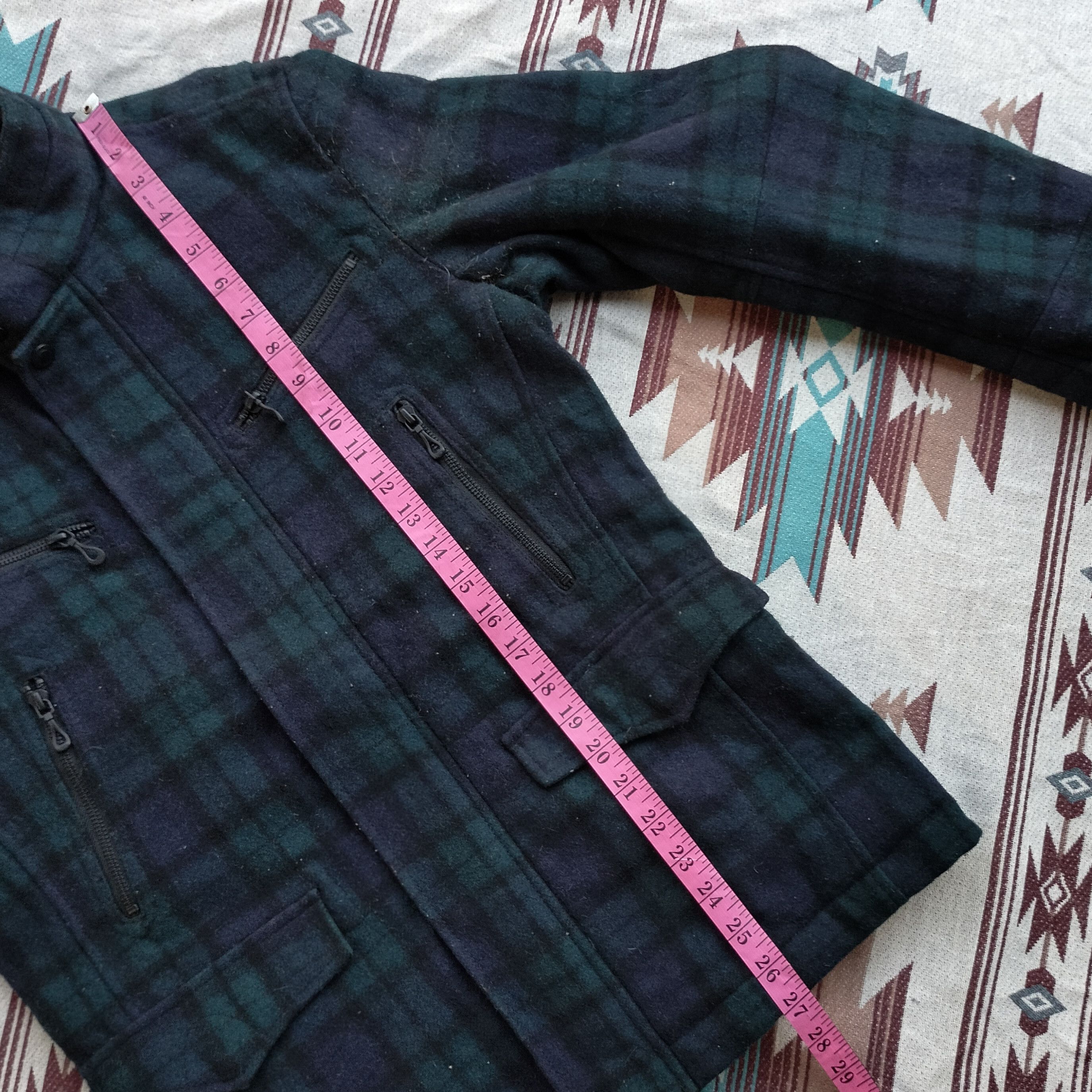 Nicole Club Nicole Club For Men japan plaid wool jacket Size US M / EU 48-50 / 2 - 19 Thumbnail