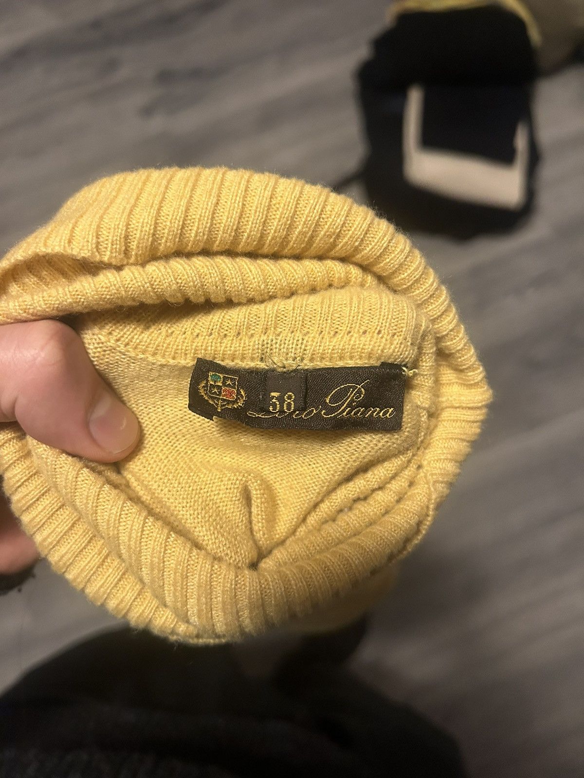 Loro Piana 100% Cashmere Mustard Yellow Turtleneck Sweater - Size 38 Size XS / US 0-2 / IT 36-38 - 11 Thumbnail