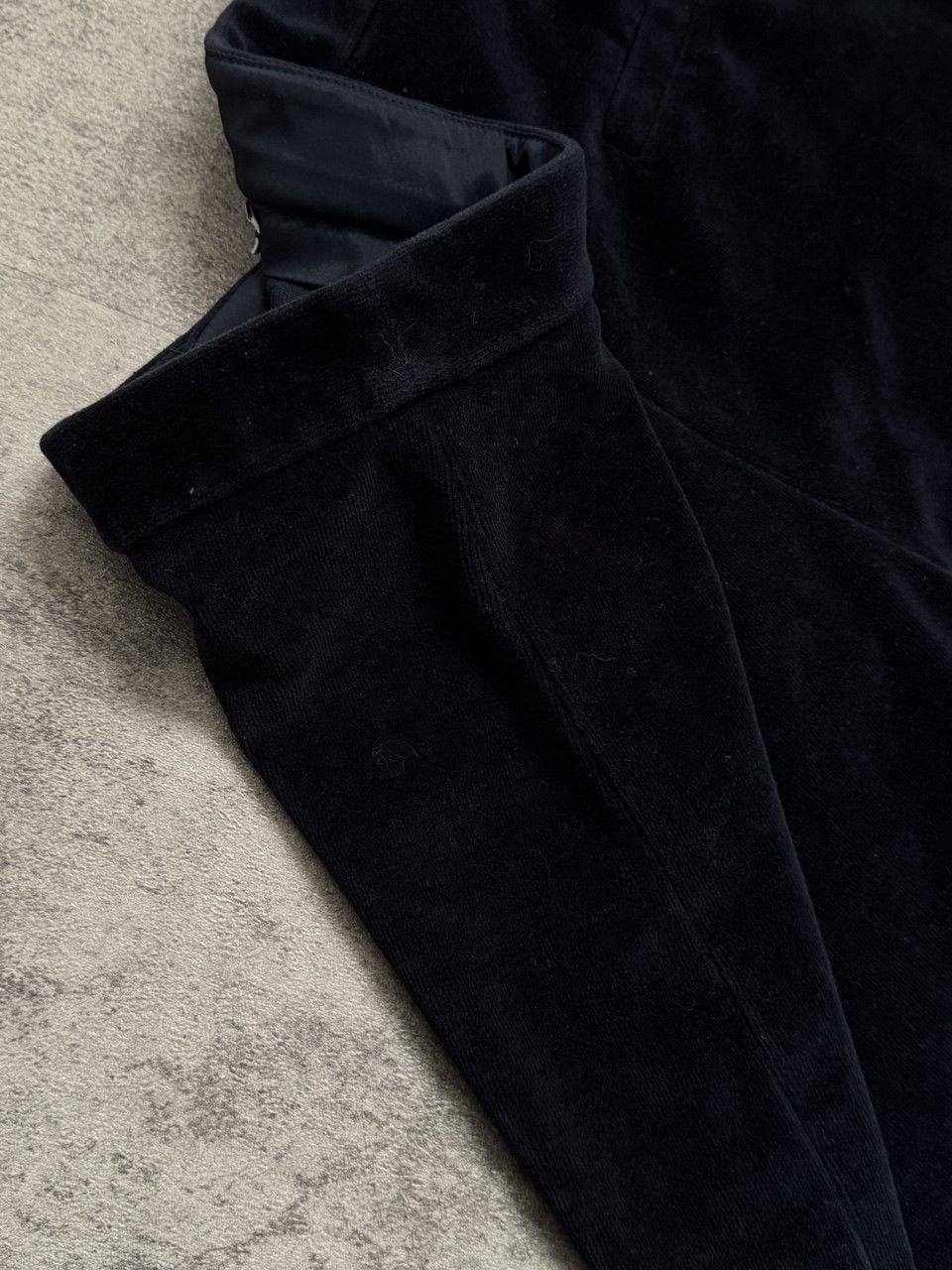 Circolo 1901 Circolo 1901 Velour Midnight Blue Flared Pants Size 28" / US 6 / IT 42 - 9 Thumbnail
