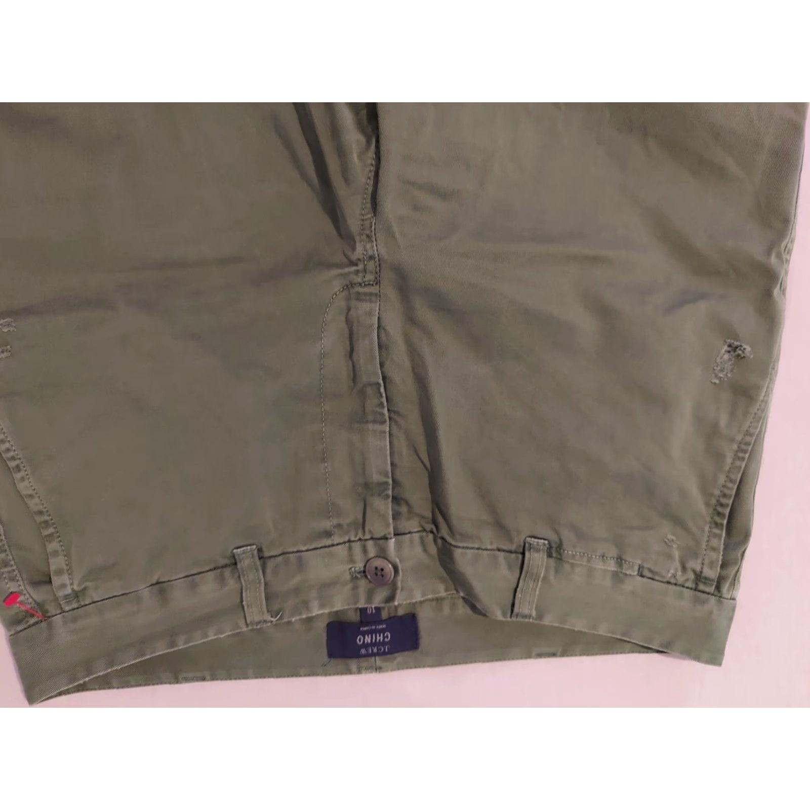 J.Crew Womens J. Crew Pants Chino Beige 10 Regular Chino Pants Dress Slack Cotton Khaki Green Shirt Style Trousers Mens Womens Size 32" / US 10 / IT 46 - 3 Thumbnail