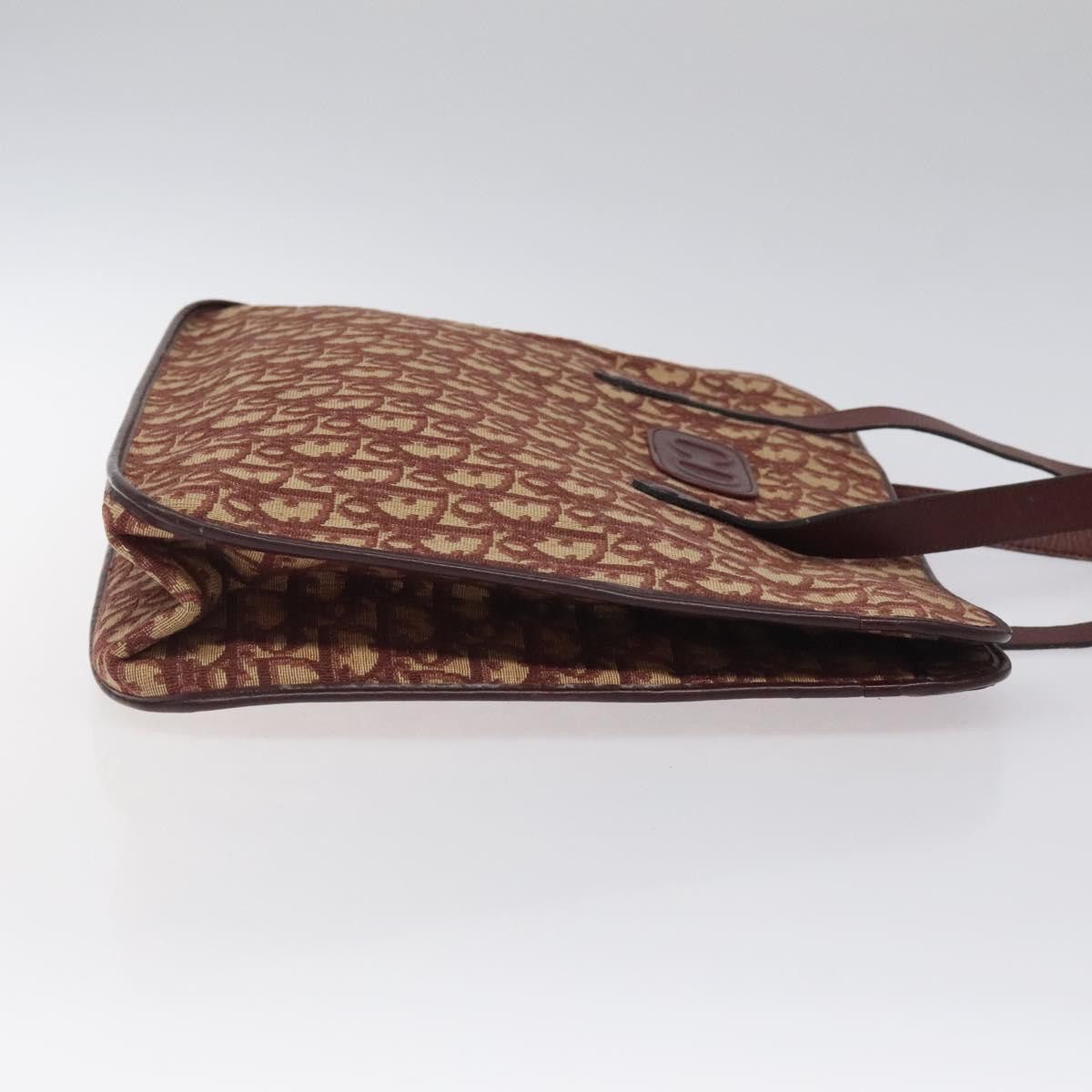 Dior DIOR Trotter Canvas Hand Bag Red Size ONE SIZE - 4 Thumbnail