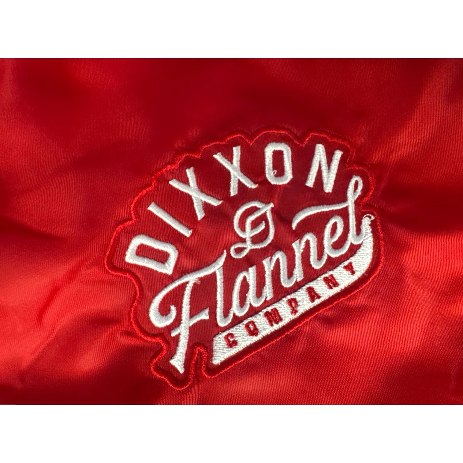 CO Dixxon Flannel Co Bomber Jacket Pastime Men’s XL Red Sports Coat Size US XL / EU 56 / 4 - 3 Thumbnail