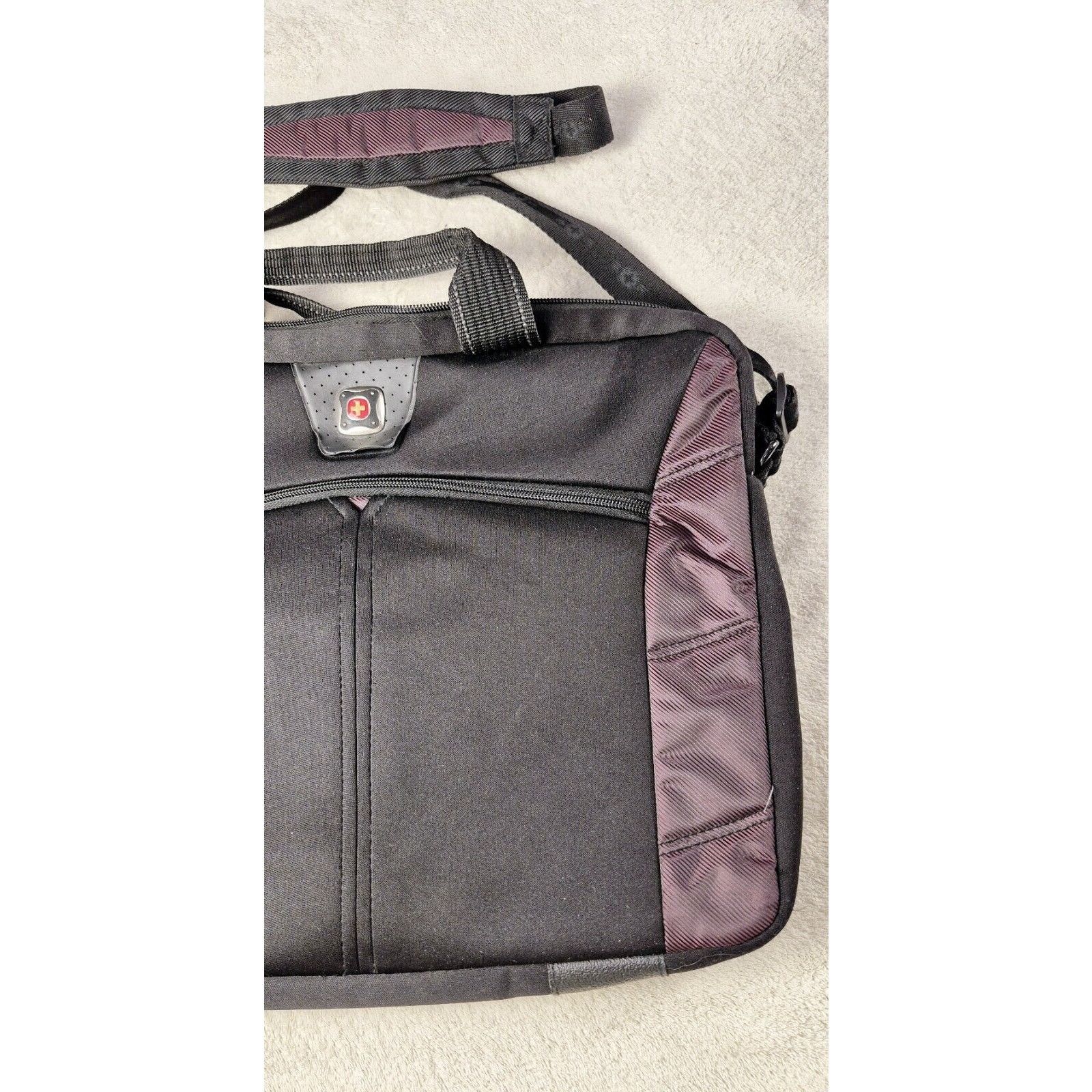 Swissgear Swiss Gear Wenger laptop bag briefcase shoulder 18x13 black Size ONE SIZE - 2 Thumbnail