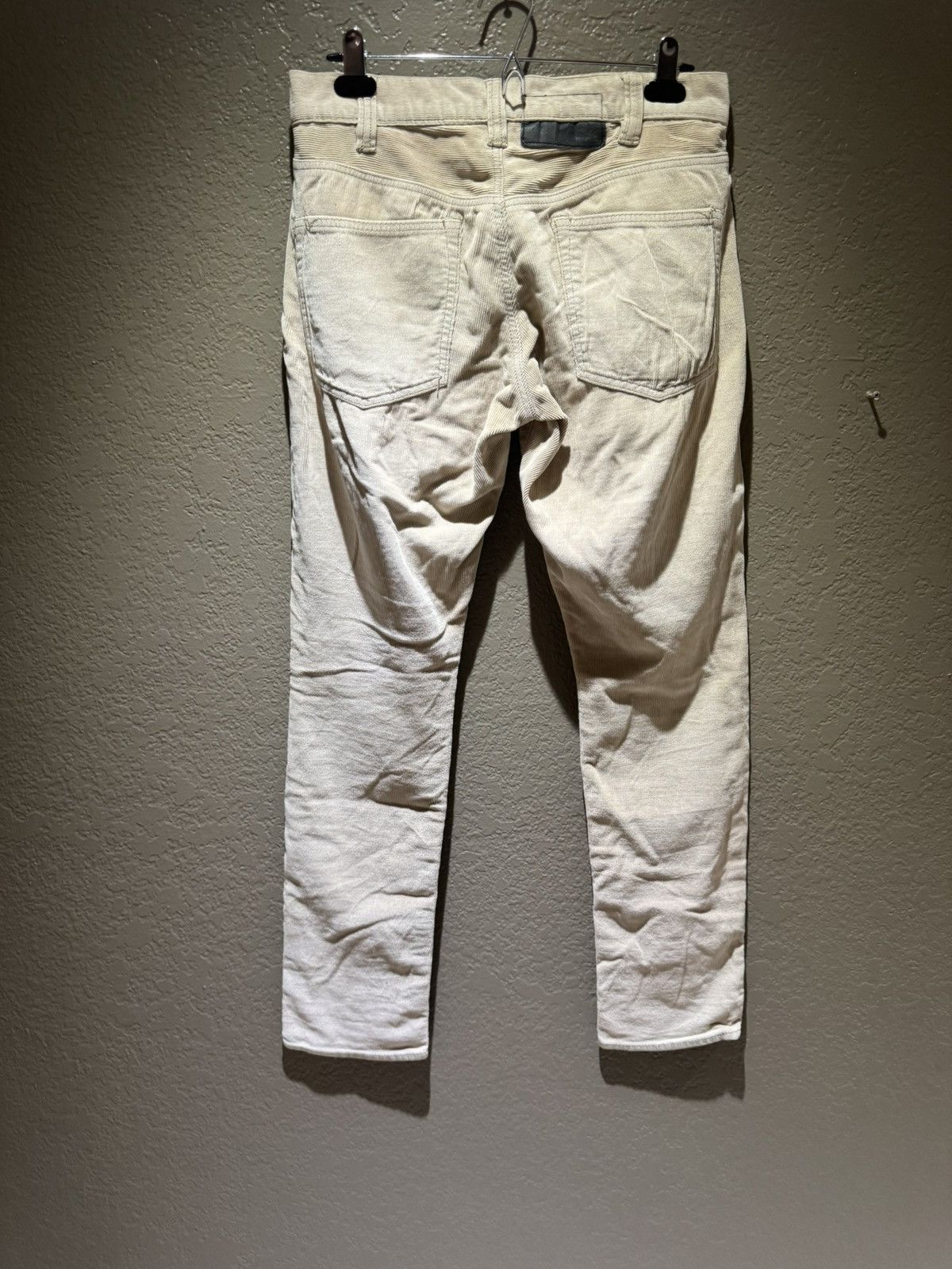 Hurley Hurley Beige Corduroy Straight Leg Light Tan Pants 2000s Y2k Size US 30 / EU 46 - 10 Thumbnail