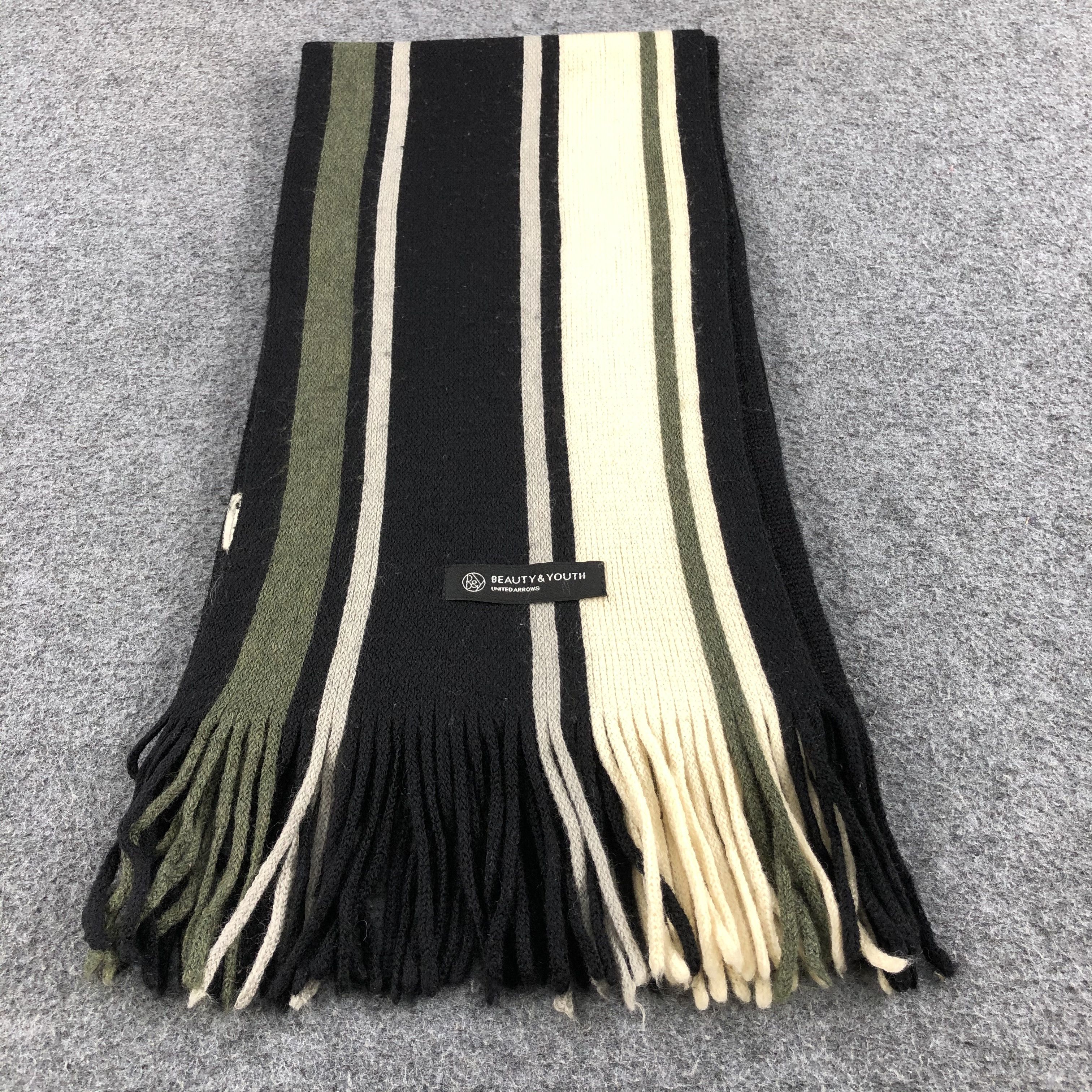 BEAUTY&YOUTH Beauty & Youth Wool Scarf Muffler V683 Size ONE SIZE - 2 Thumbnail