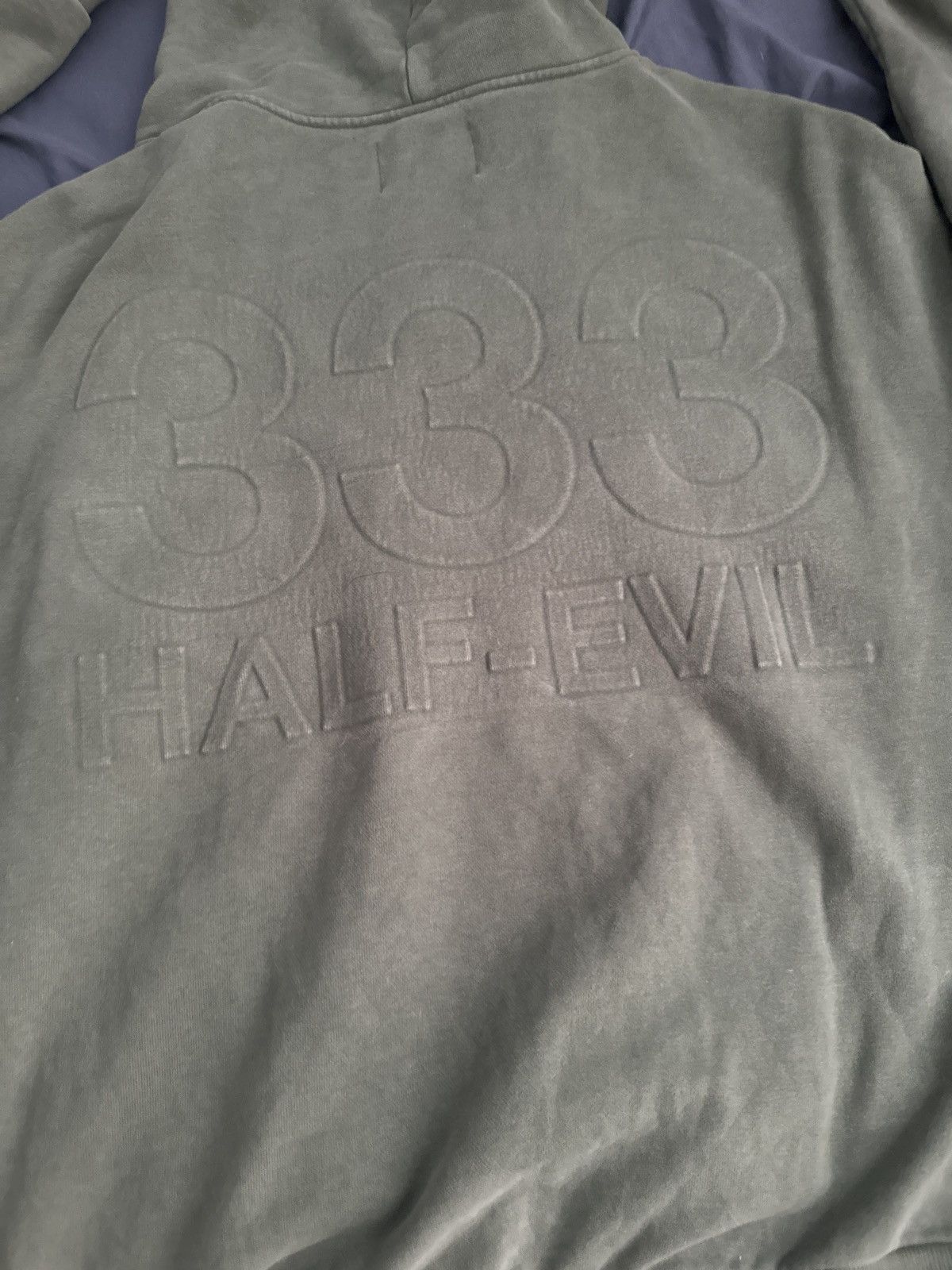 Half Evil Half Evil Embossed Heavyweight Logo Hoodie Size US XL / EU 56 / 4 - 4 Thumbnail
