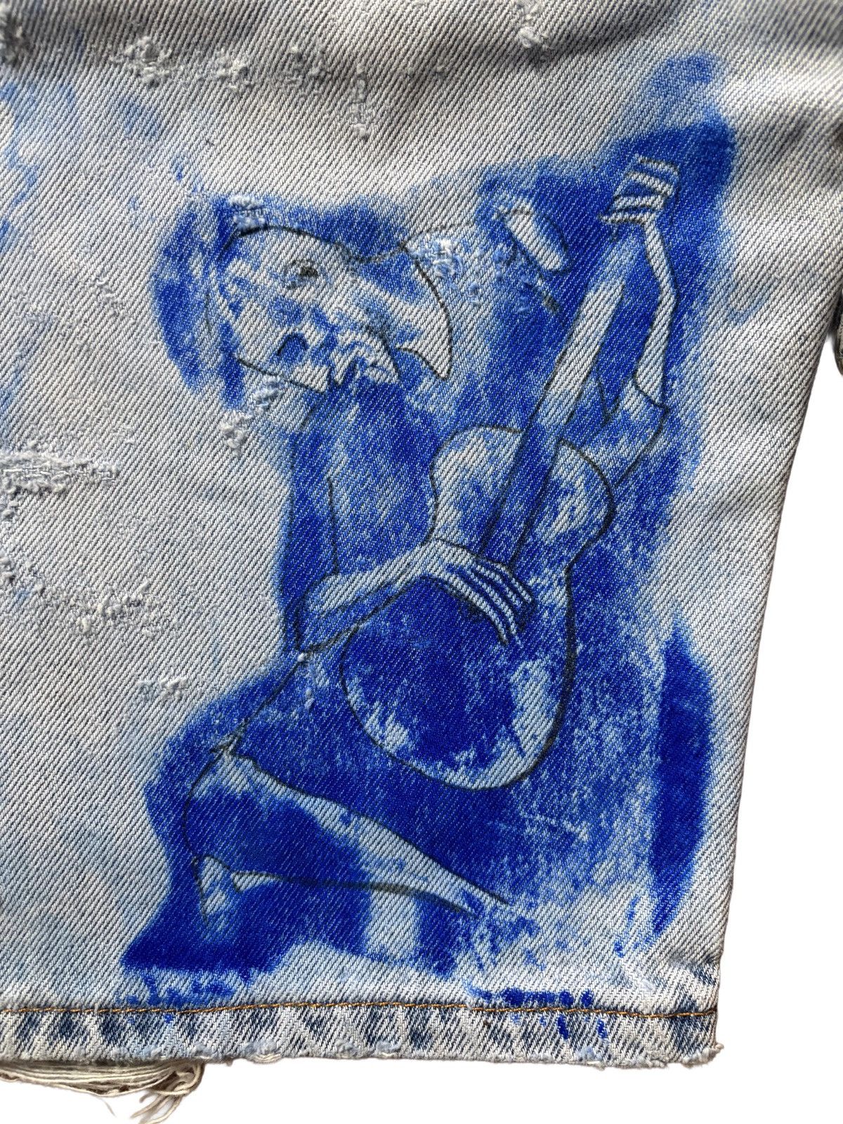 Other “Yubari” DND LVL 3 Denim SHORTS Size US 32 / EU 48 - 5 Thumbnail