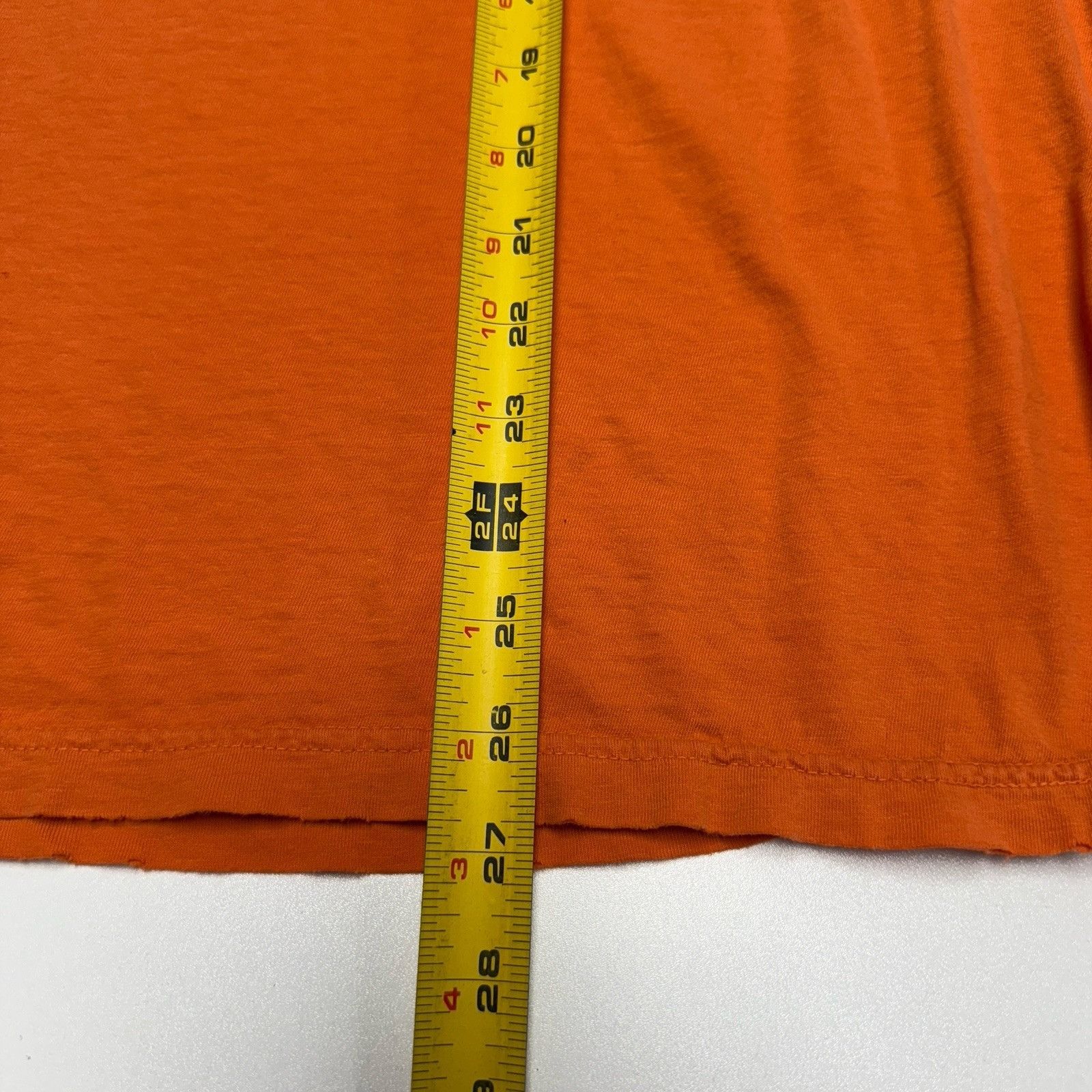 Polo Ralph Lauren Vintage Polo Ralph Lauren T Shirt Mens M 21.5x26.5 Orange Ti Size US M / EU 48-50 / 2 - 10 Thumbnail
