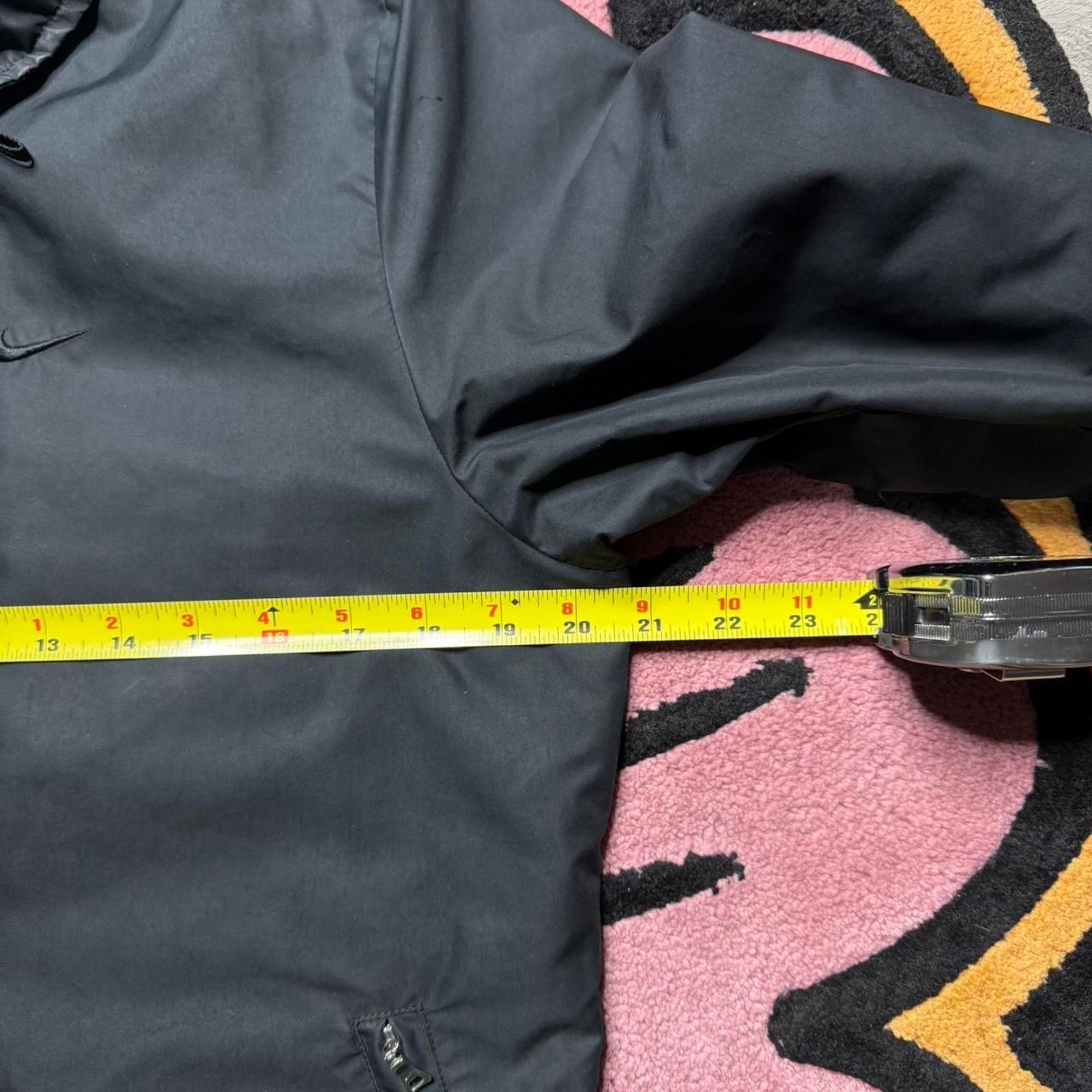 Nike × Vintage Vintage Y2K Nike Tonal Embroidered Logo Coaches Jacket Small Size S / US 4 / IT 40 - 4 Thumbnail