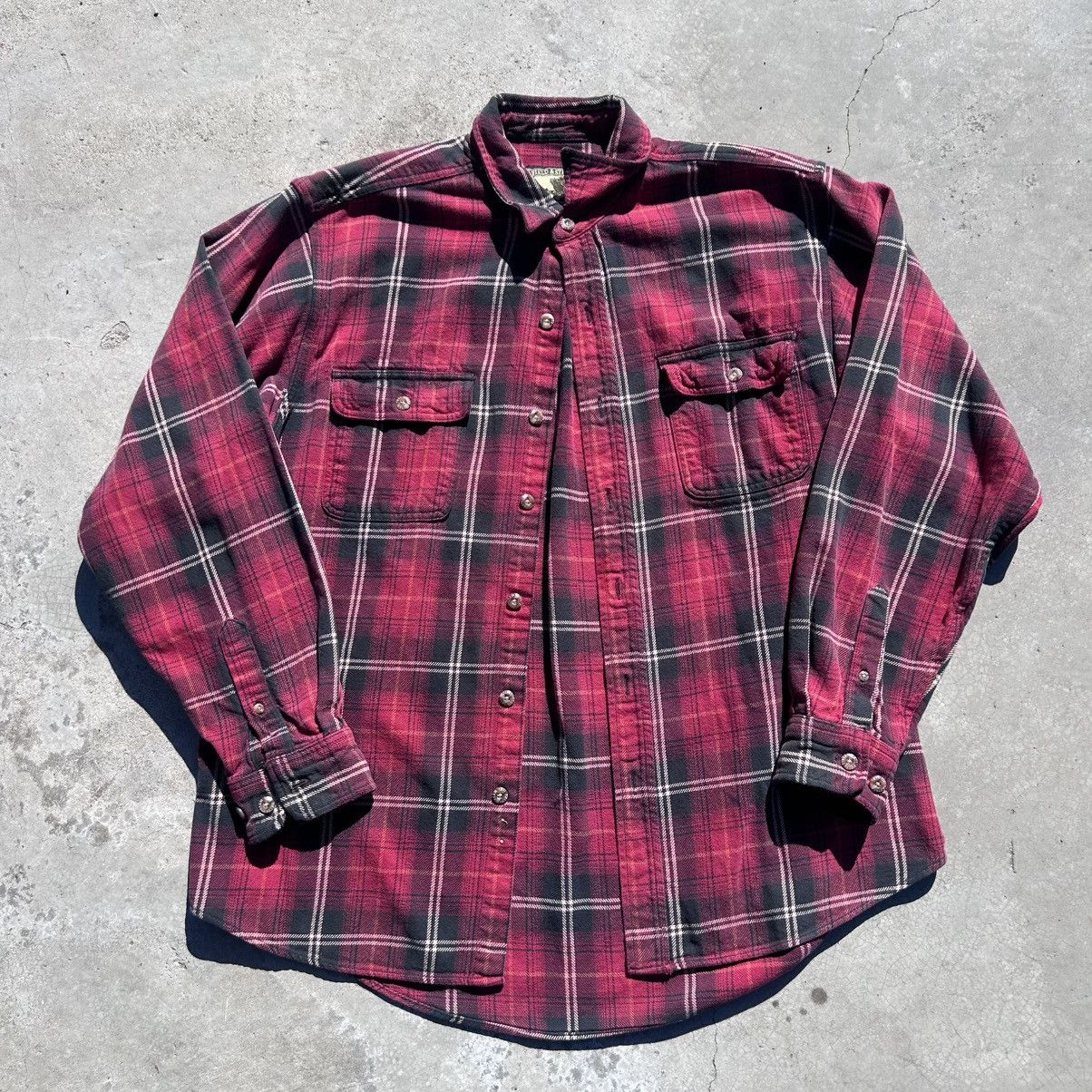 Field & Stream Field & Stream Plaid Heavyweight Flannel Shirt Size US XL / EU 56 / 4 - 1 Thumbnail