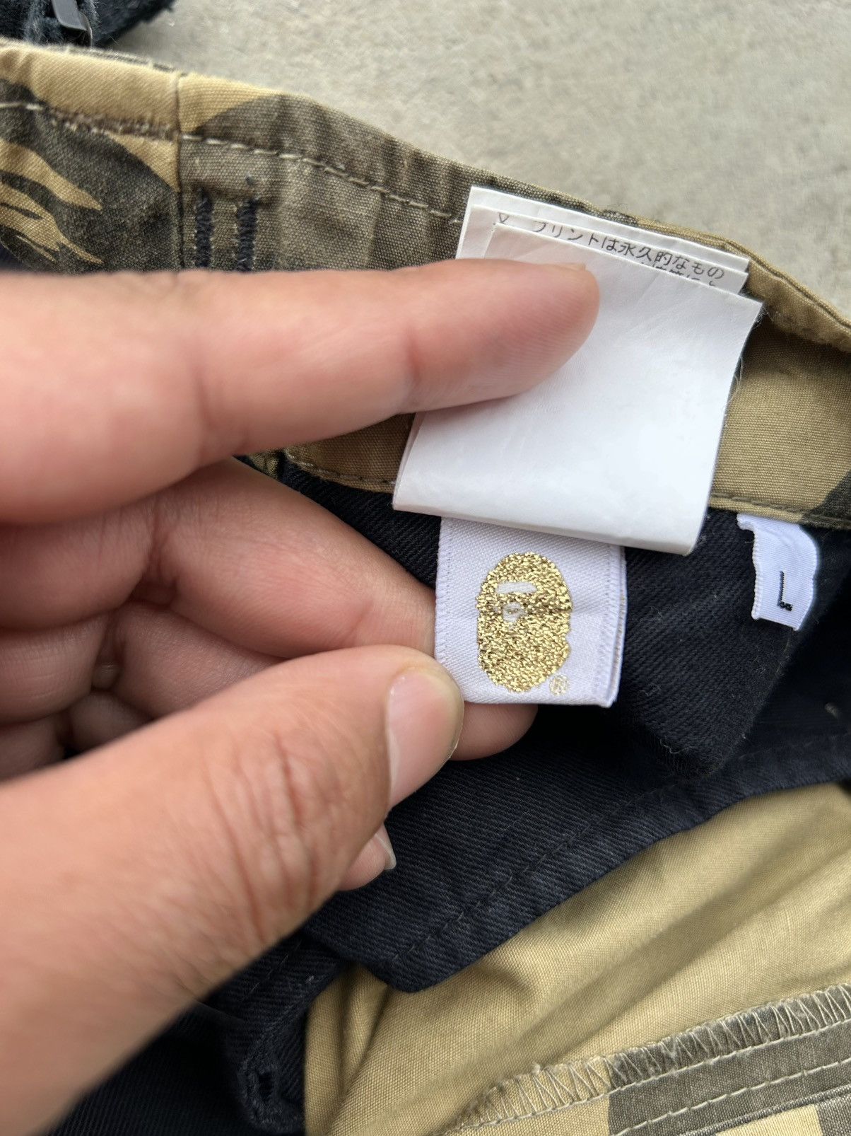 Bape CRAZY RARE BAPE NIGO FIRST CAMO CROPPED PANTS Size US 32 / EU 48 - 15 Thumbnail