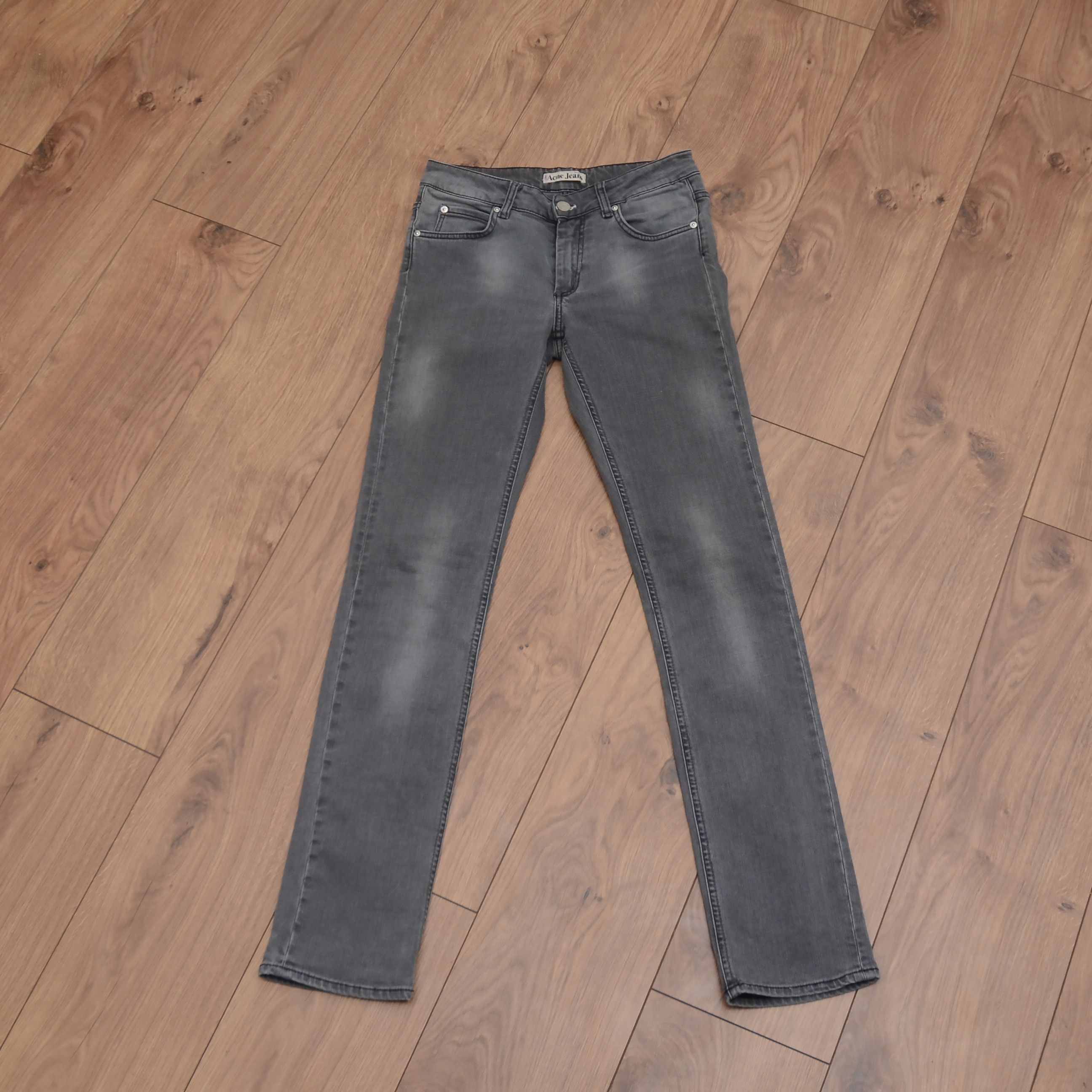 Acne Studios Acne Studios Hex Filter Slim Grey Denim Jeans 28x32 Stretch Size 28" / US 6 / IT 42 - 9 Thumbnail